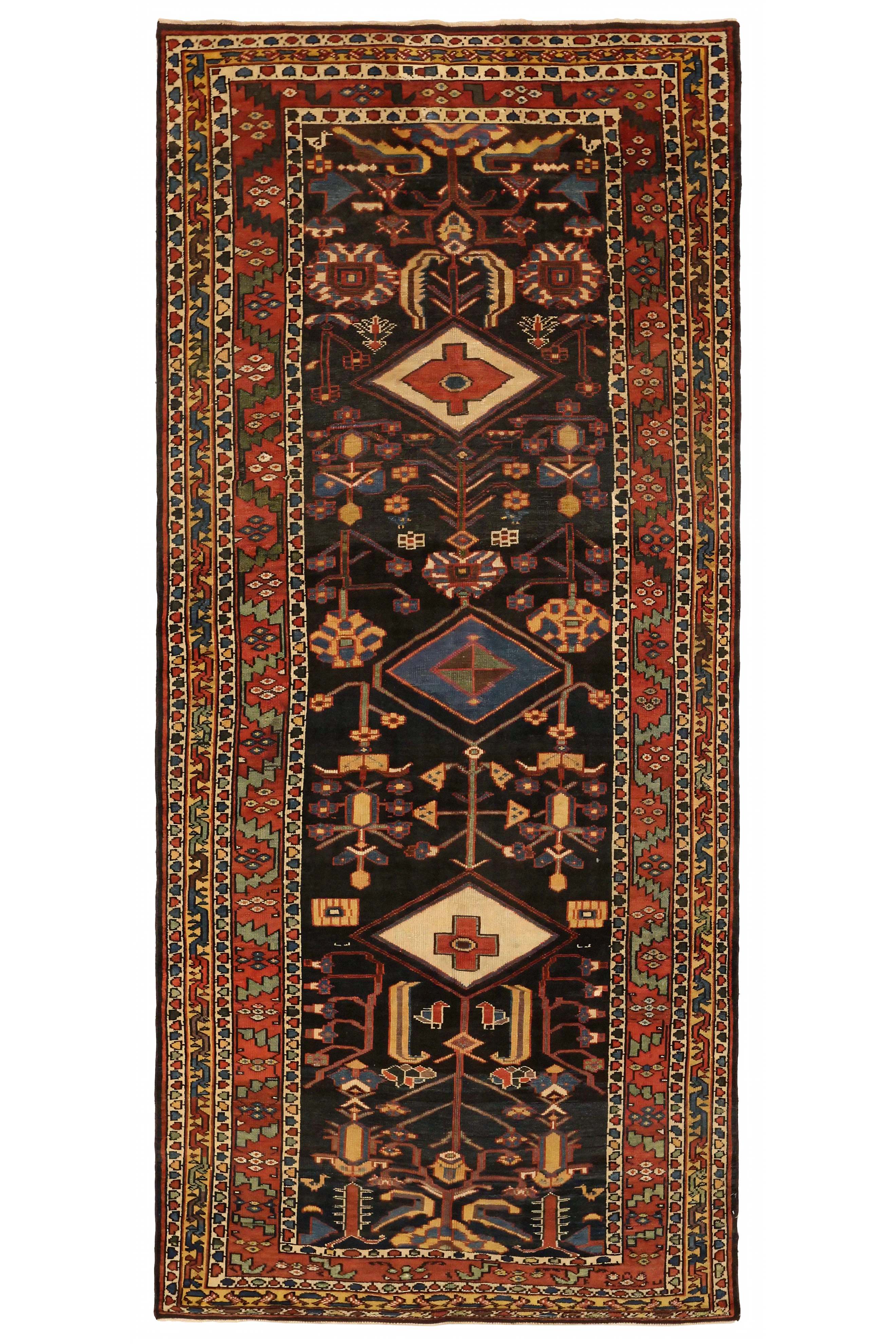 Vintage Persian Bakhtiar Traditional Rug 10469