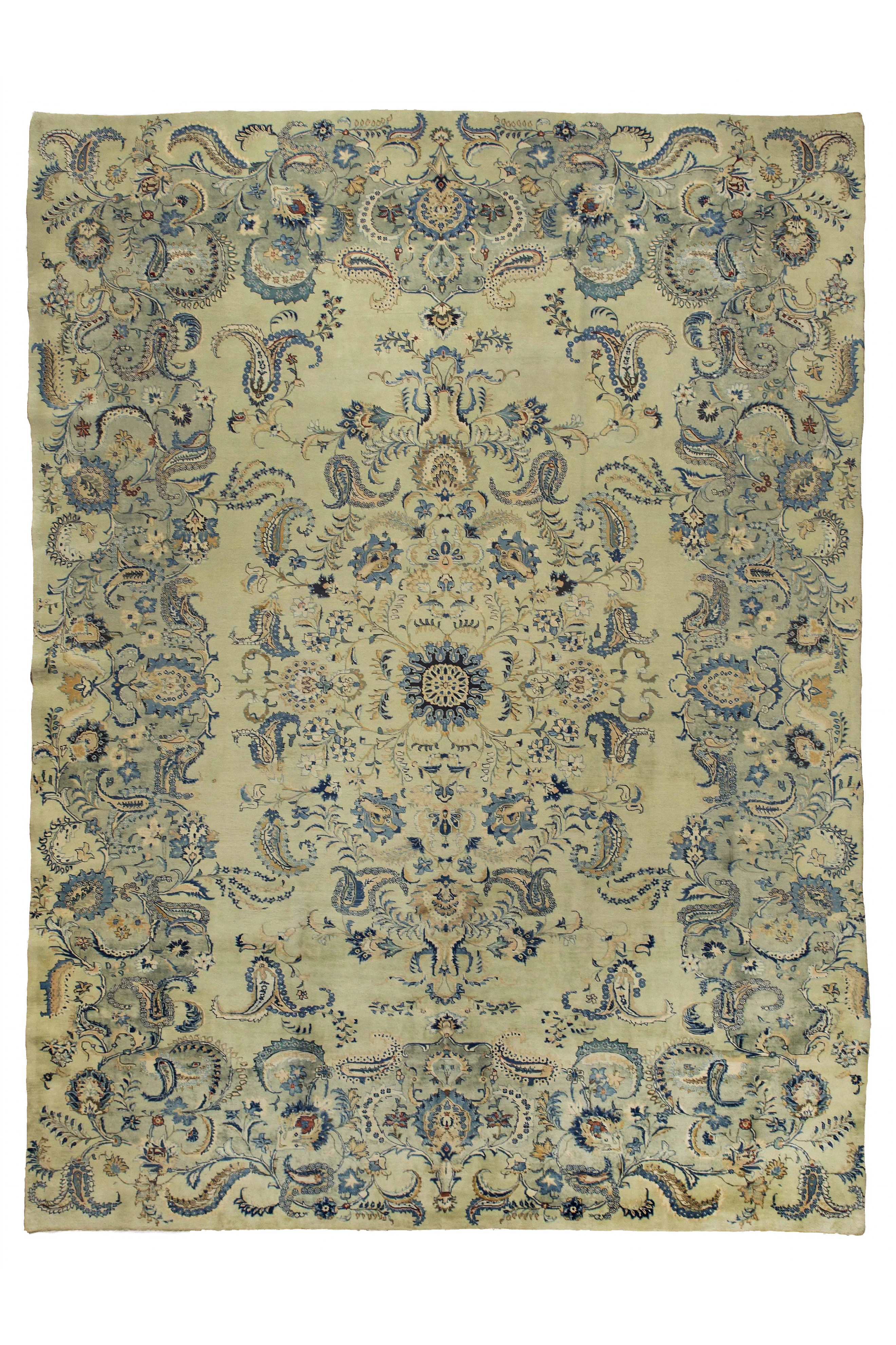 Vintage Persian Kashan Traditional Rug 10496