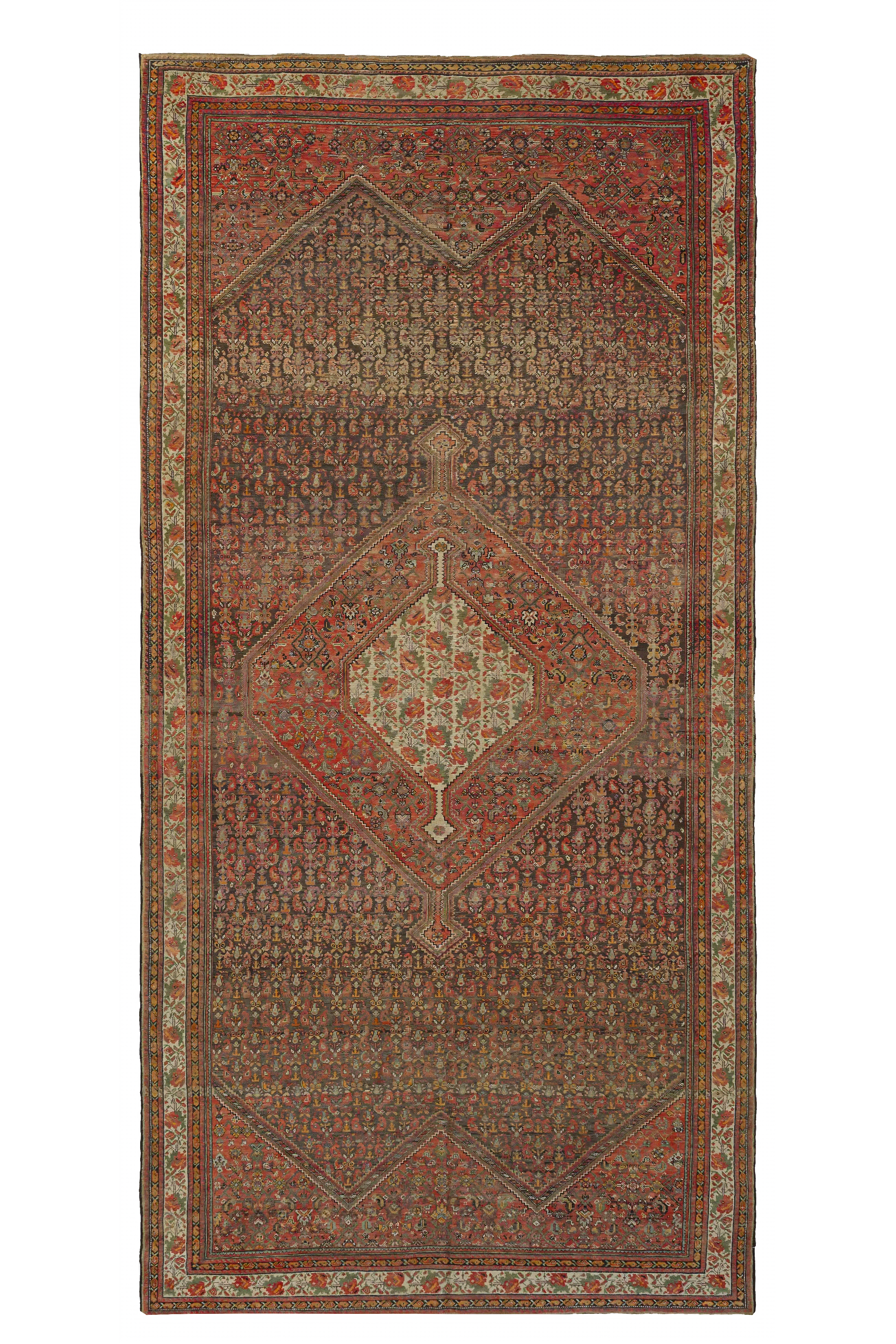 Vintage Persian Malayer Traditional Rug 10521