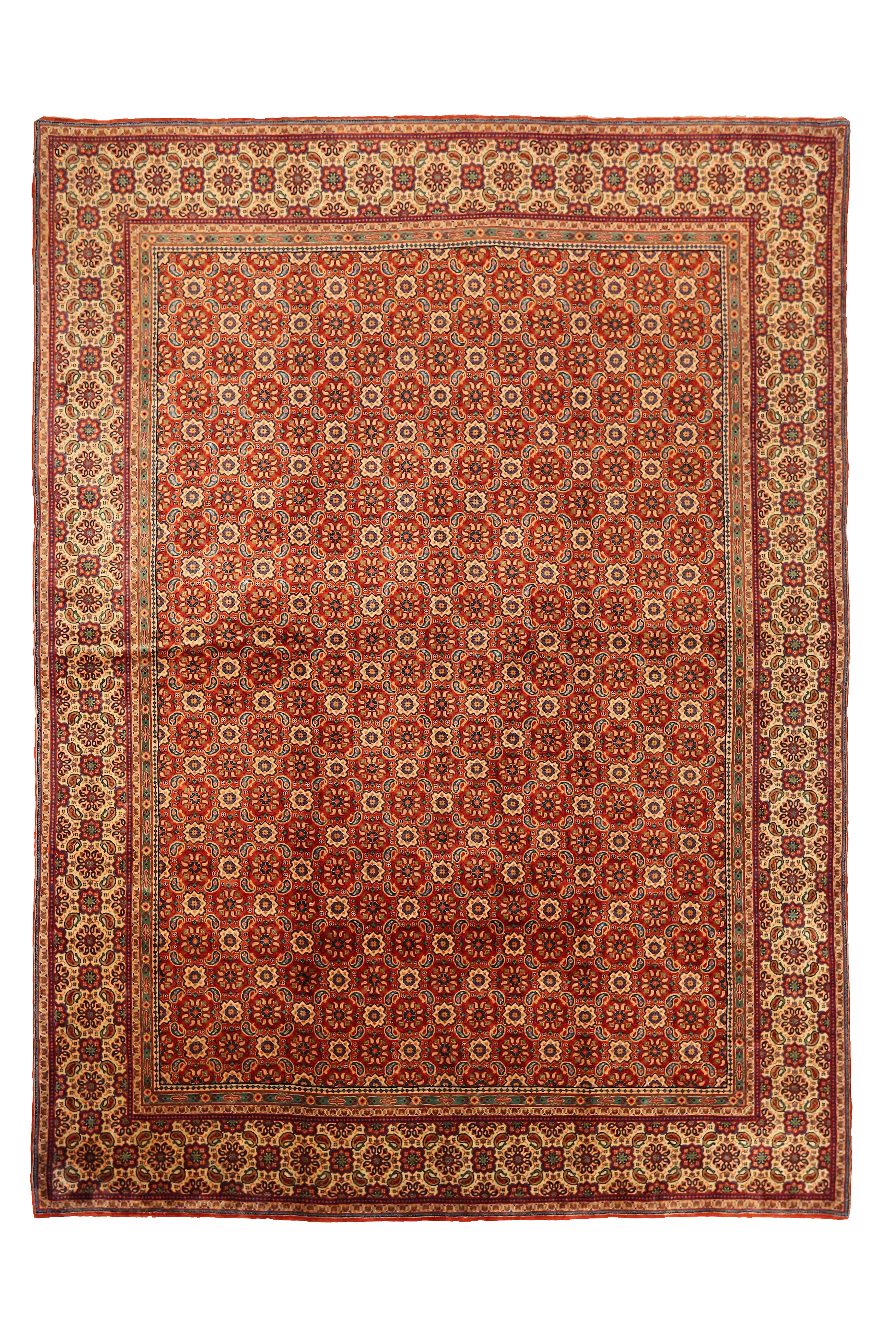 Vintage Persian Sarouk Traditional Rug 10531