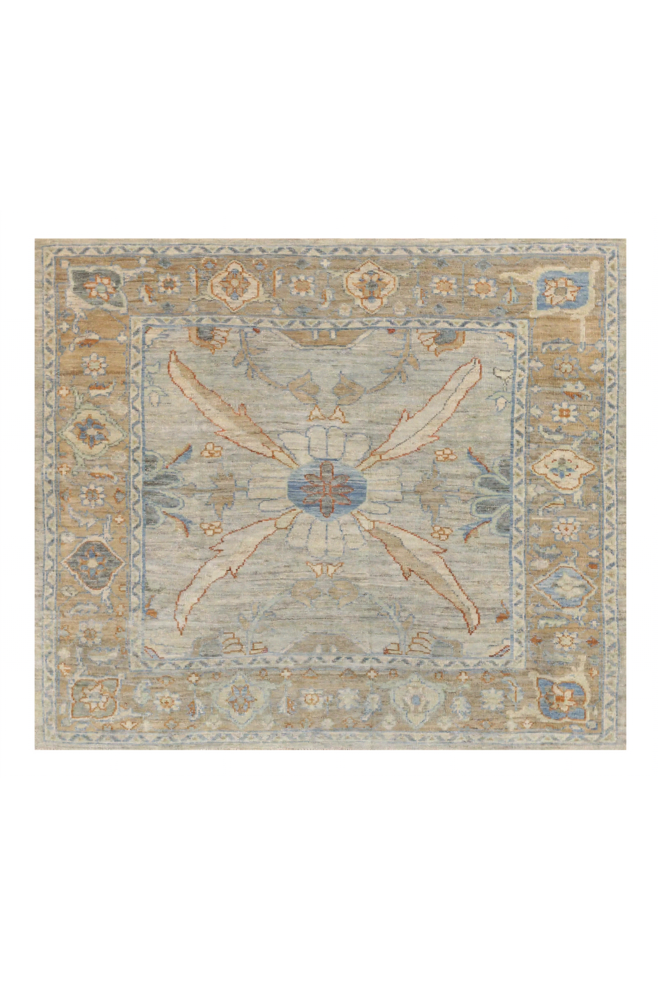 Persian Sultanabad Transitional Rug 69563
