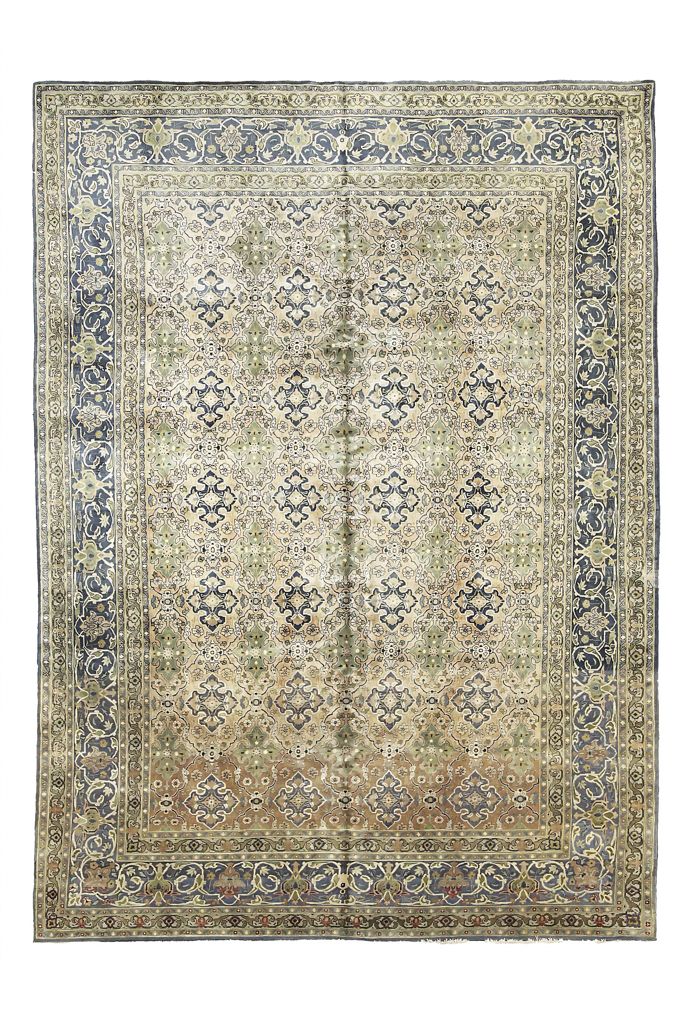 Antique Persian Tabriz Traditional Rug 71890