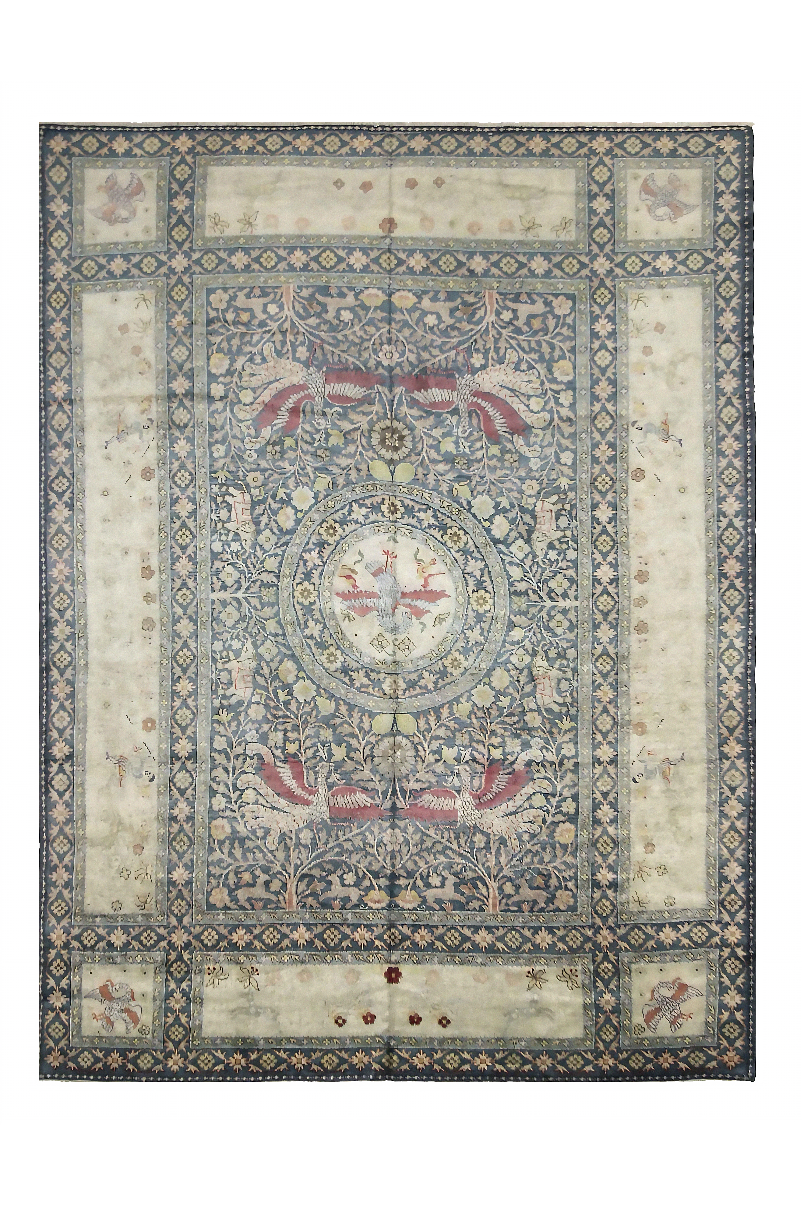 Antique China Transitional Rug 72546