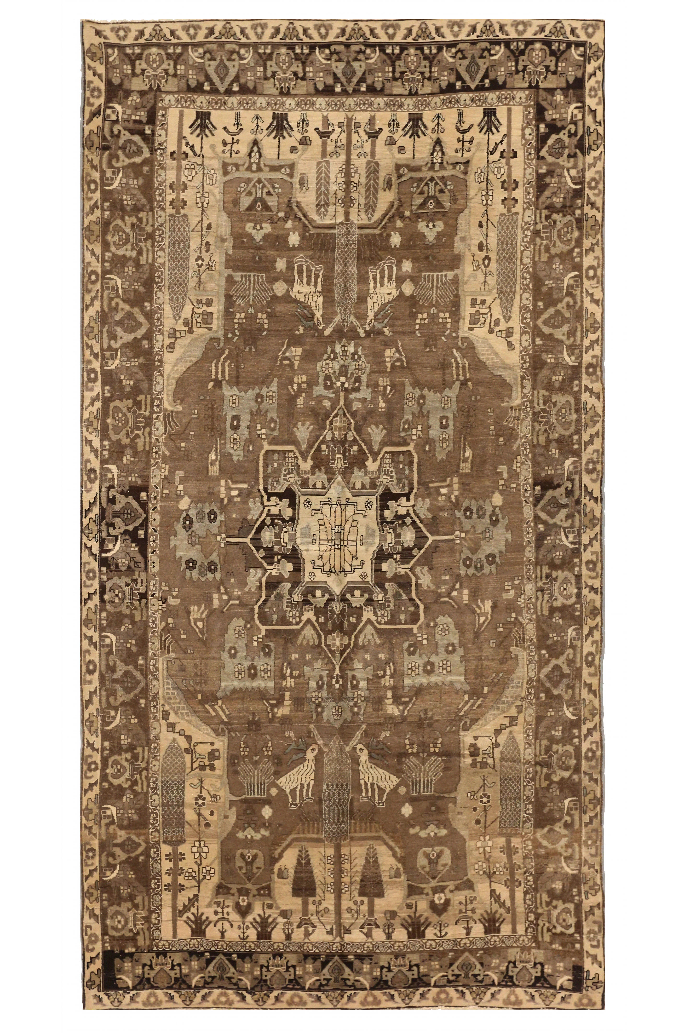 Antique Persian Kolyai Traditional Rug 73983