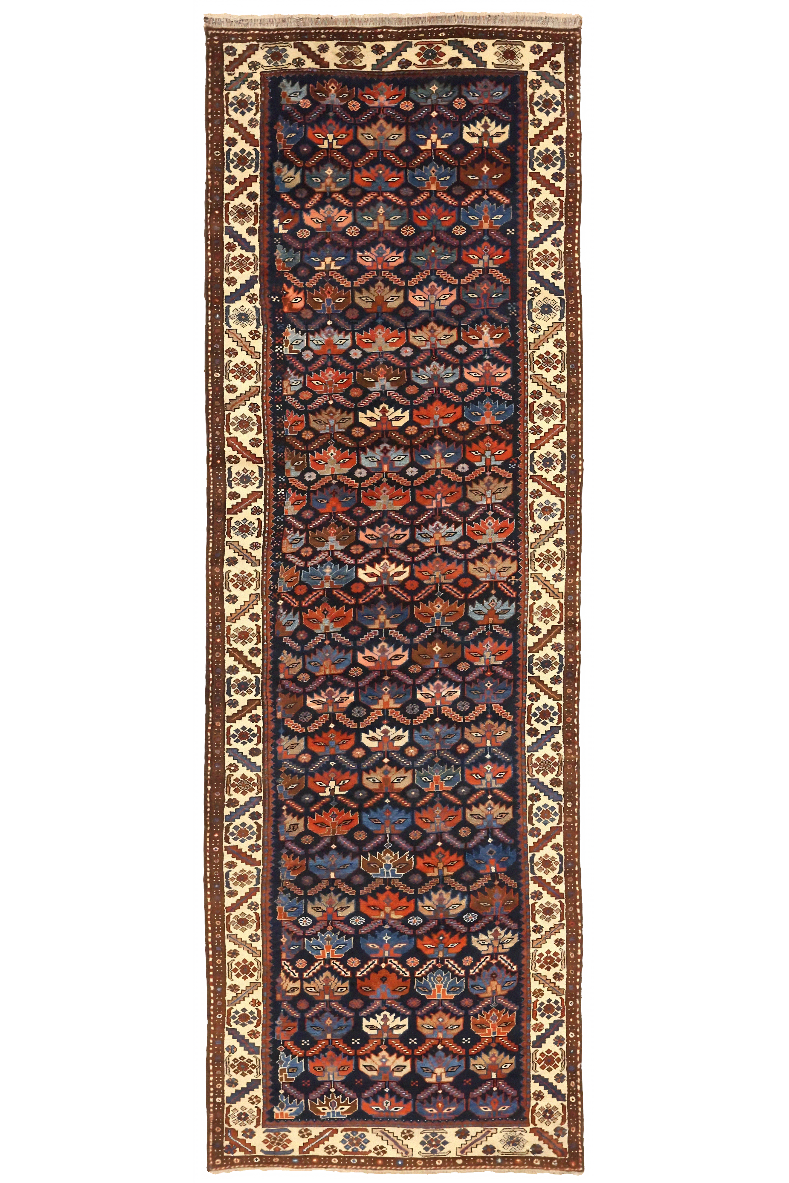 Antique Persian Bakhtiar Traditional Rug 75148