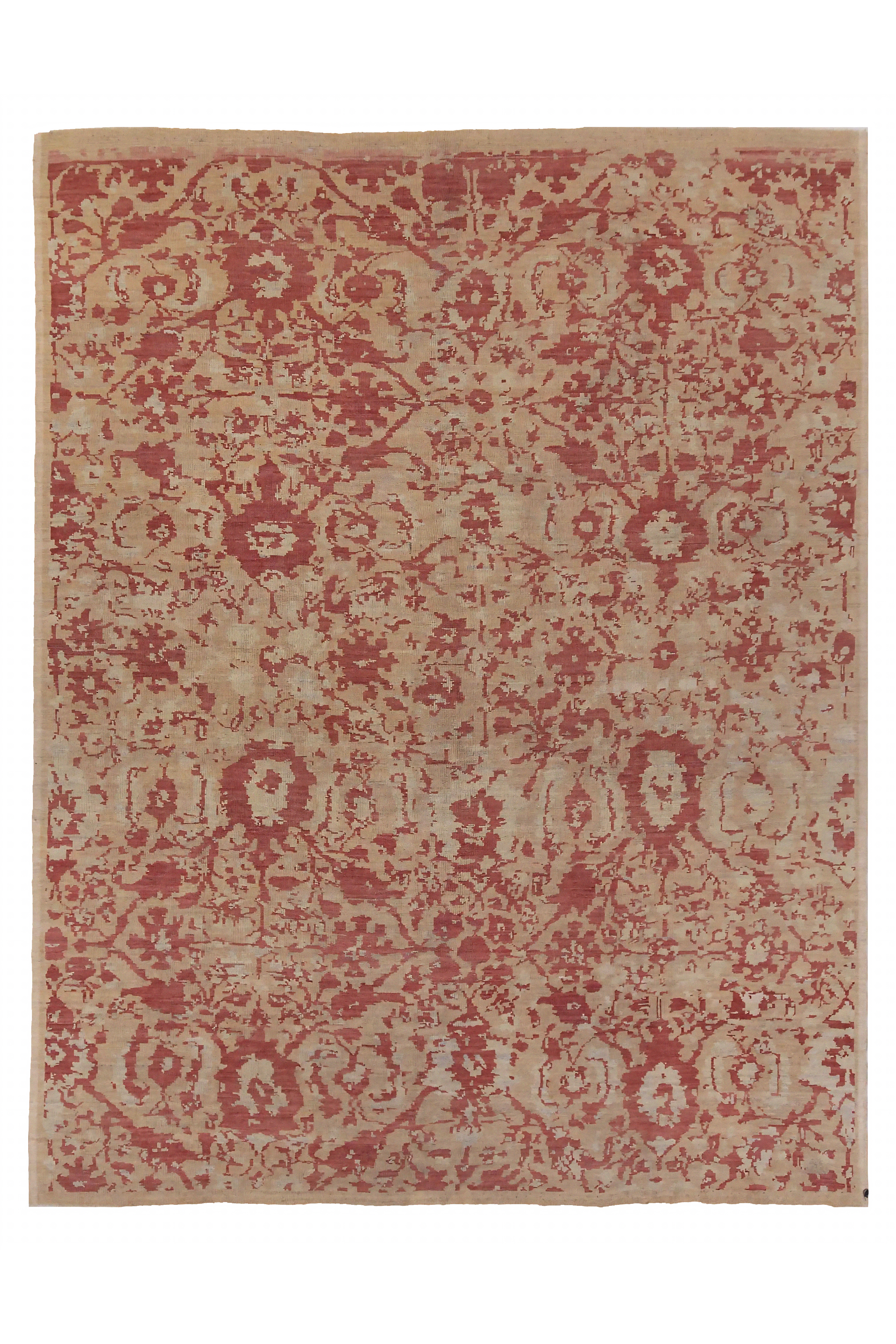 Persian Oushak Transitional Rug 89017