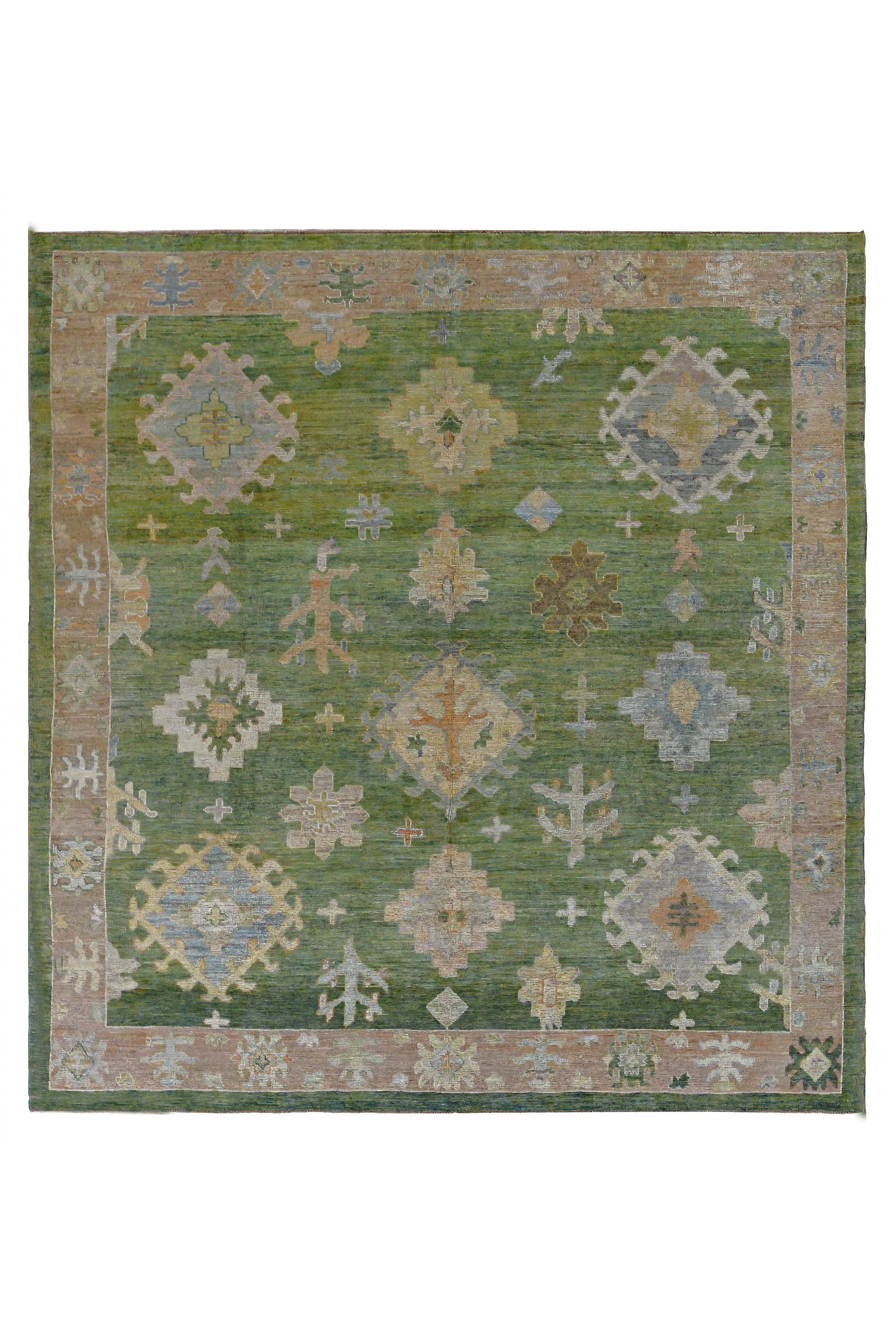 Turkey Oushak Tribal Rug 90939