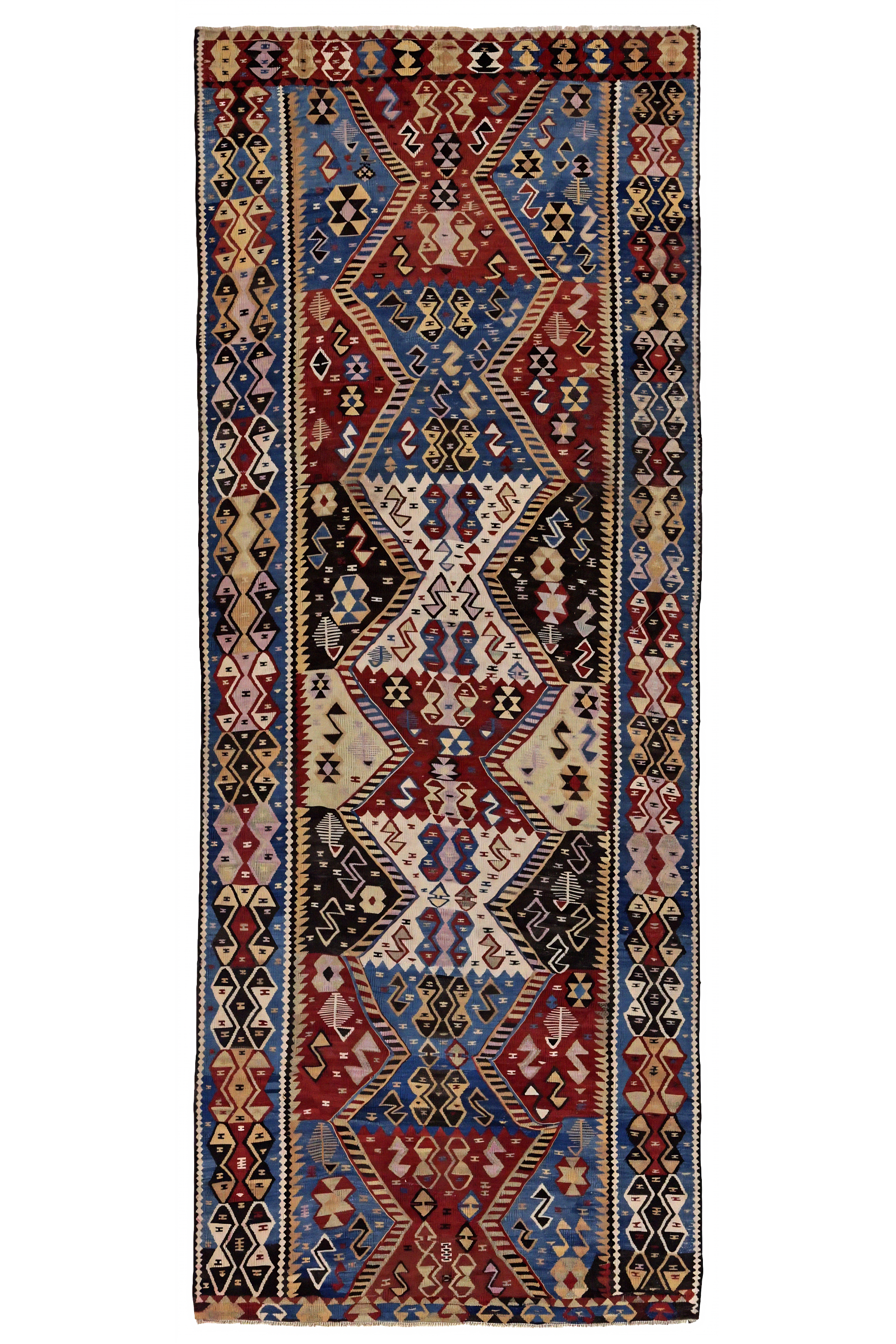 Antique Persian Traditional Rug 91423