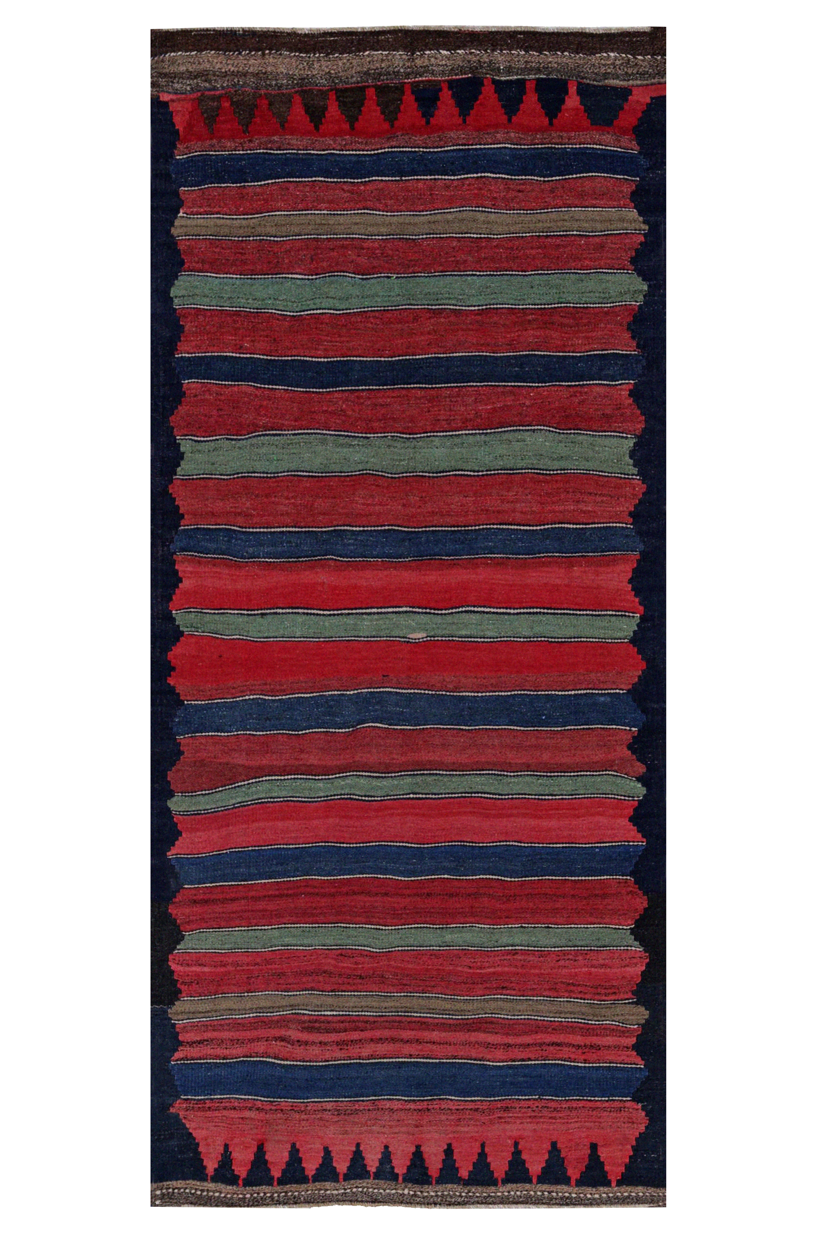 Antique Persian Transitional Rug 91425