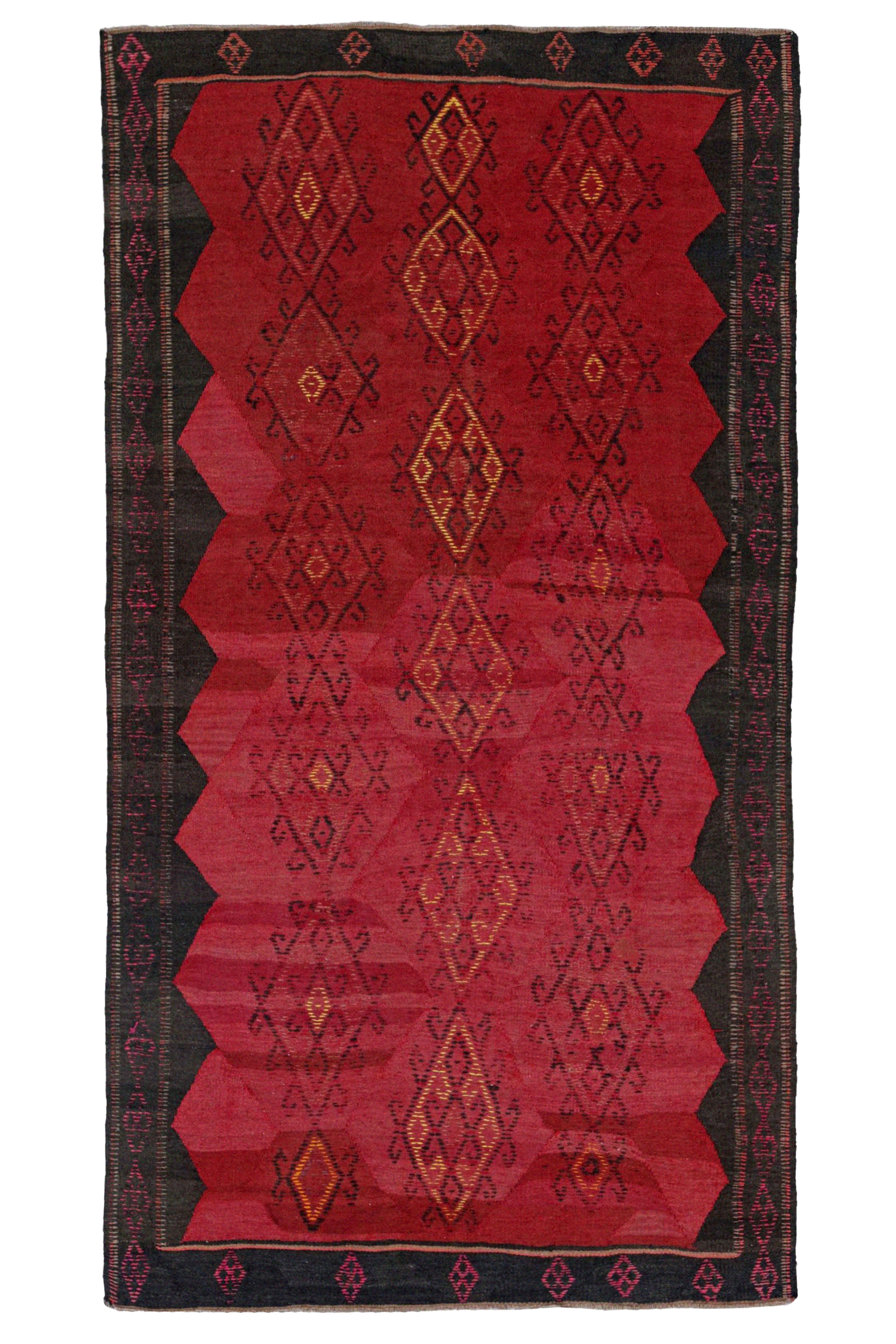 Antique Persian Transitional Rug 91426