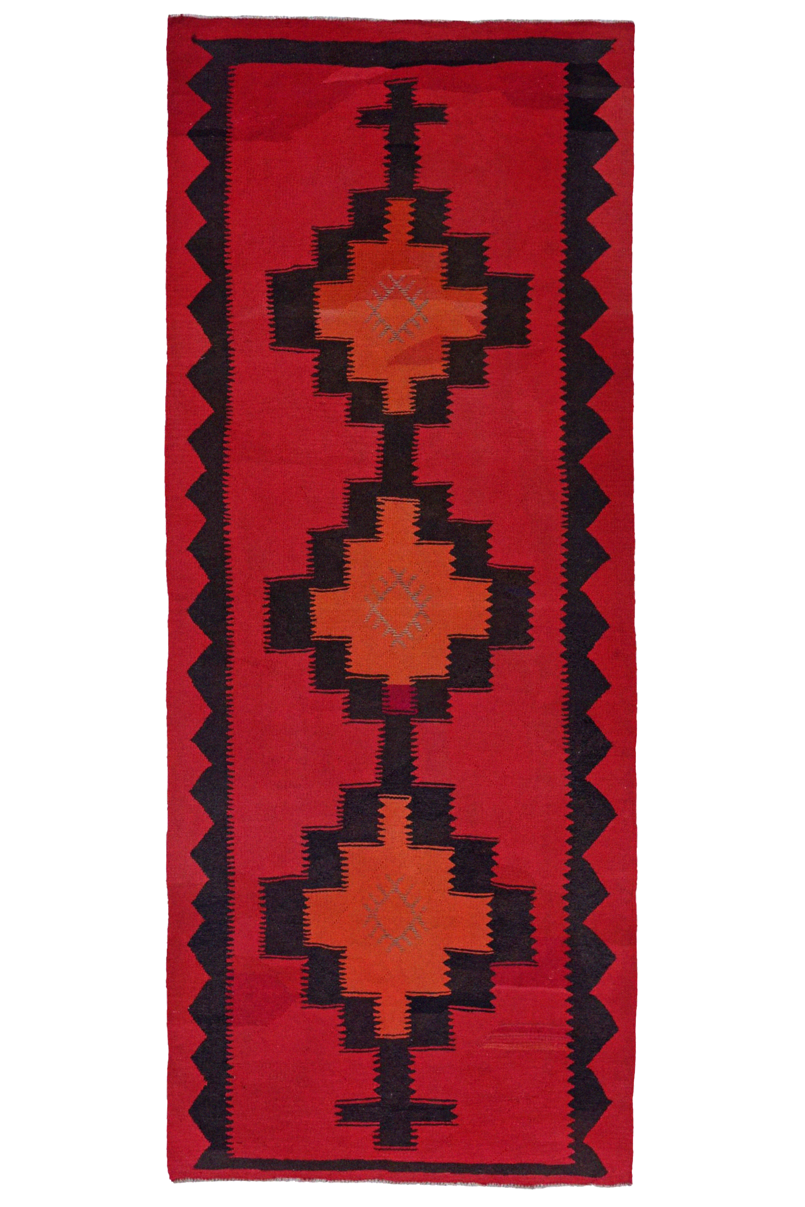 Antique Persian Traditional Rug 91453