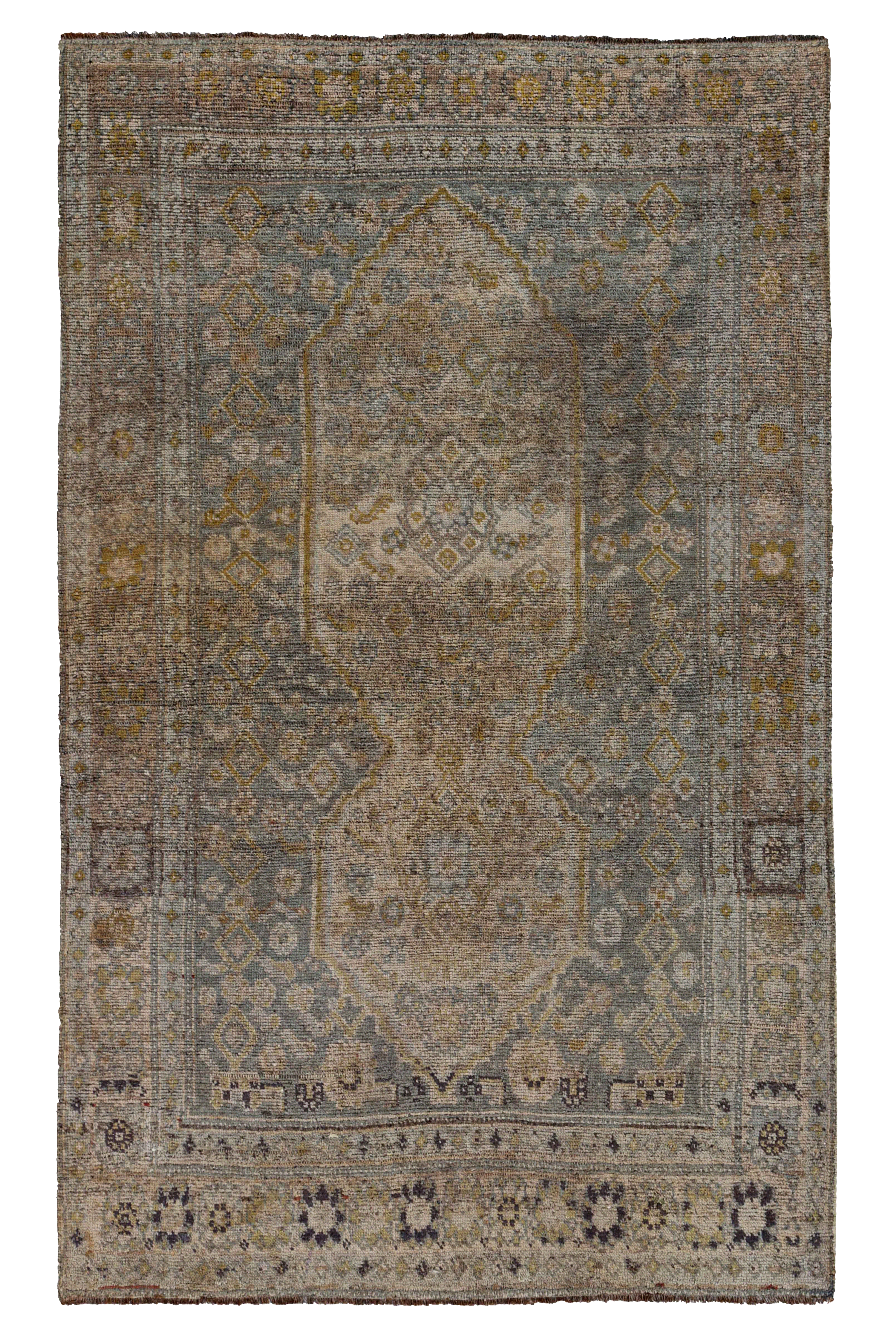 Antique Persian Bijar Transitional Rug 91464