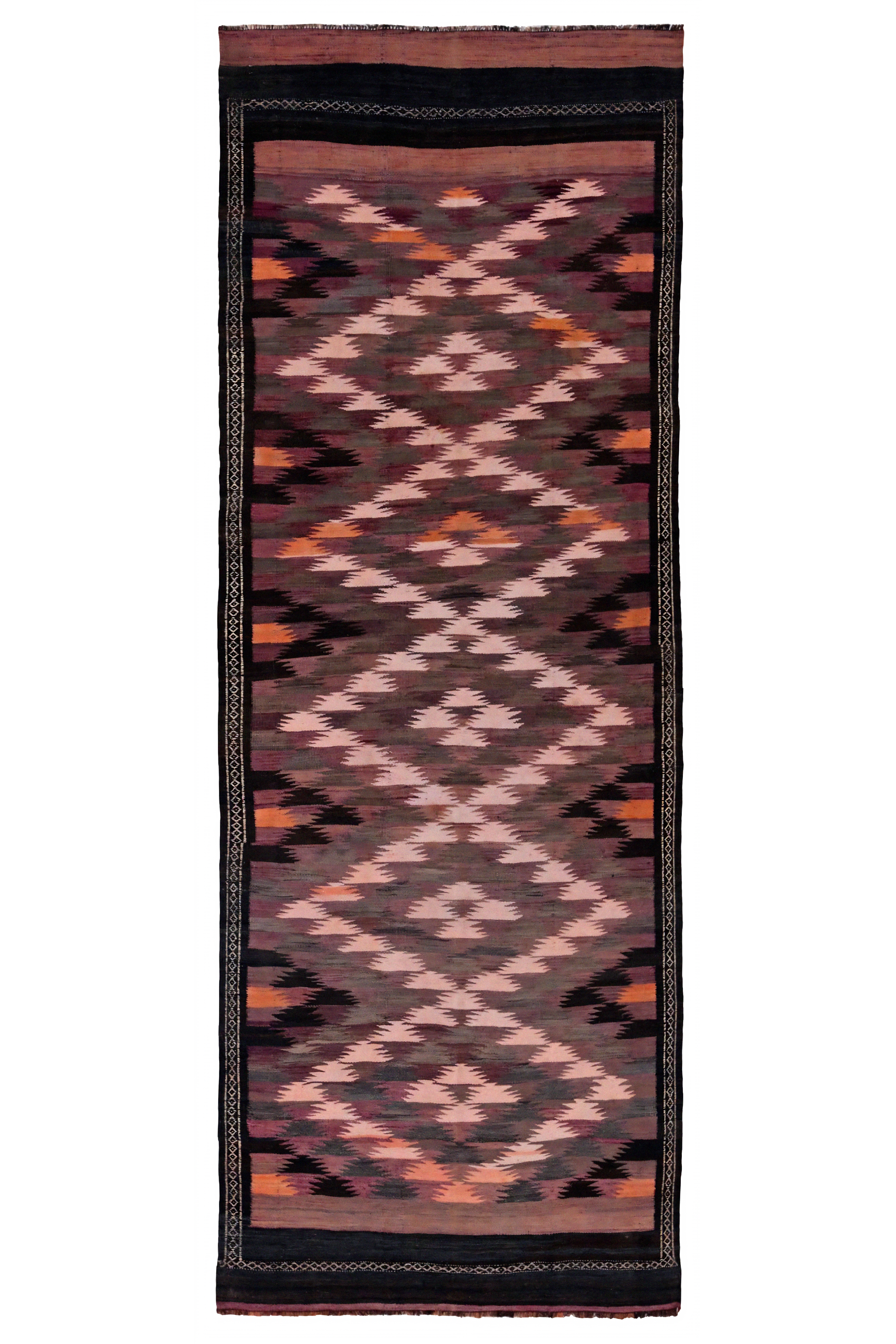 Antique Persian Transitional Rug 91471