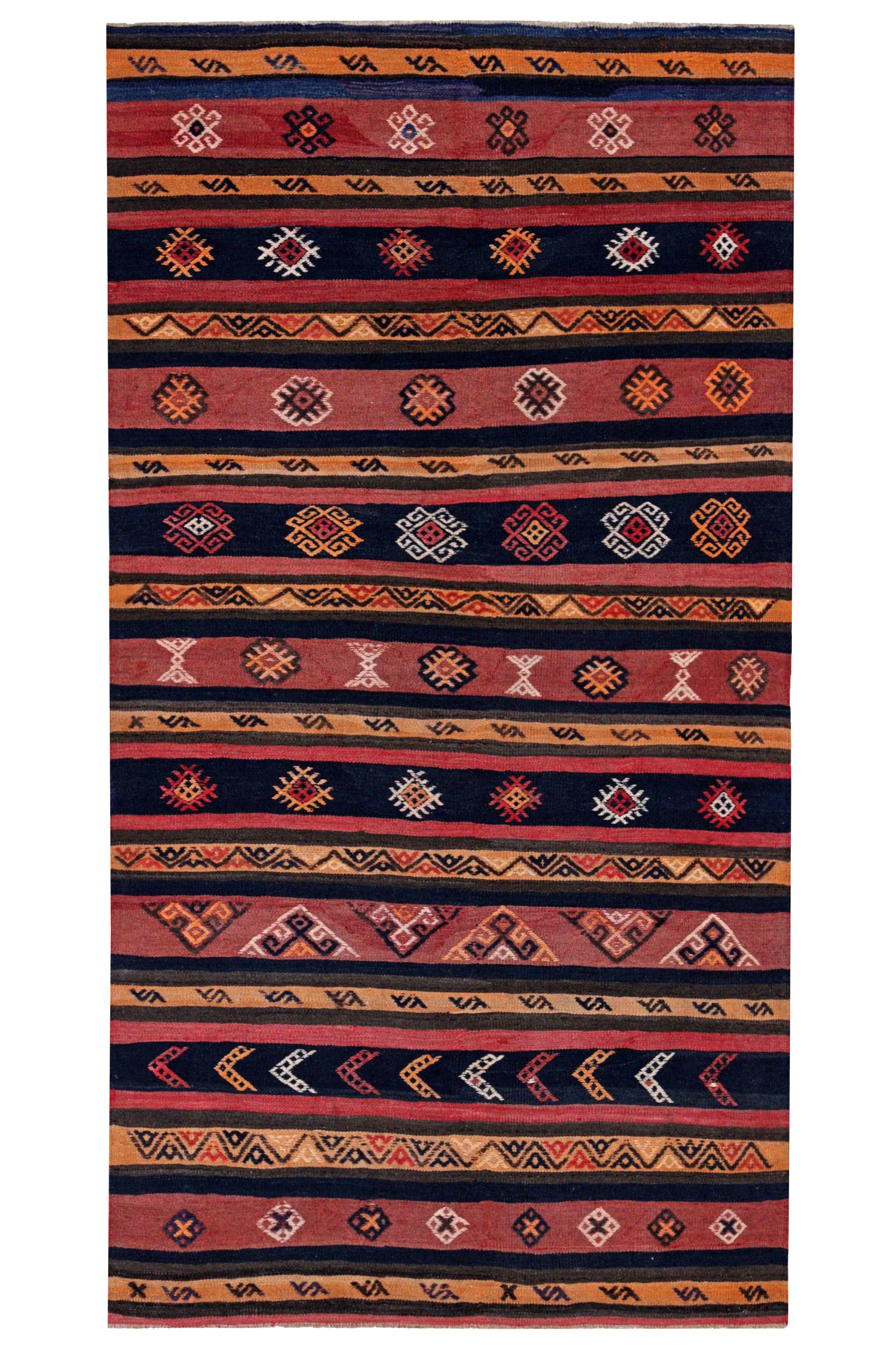 Antique Persian Traditional Rug 91475