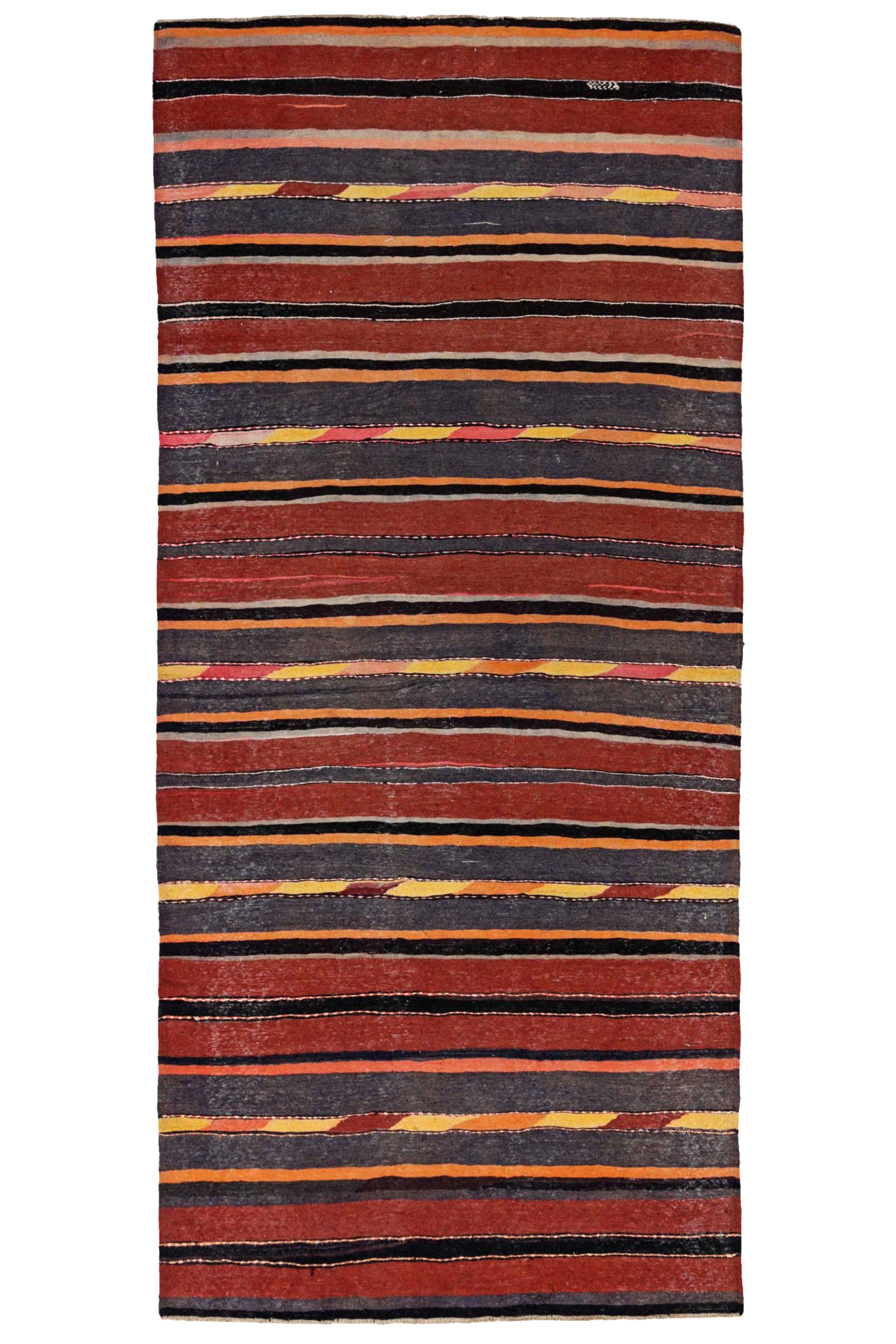 Antique Persian Transitional Rug 91477