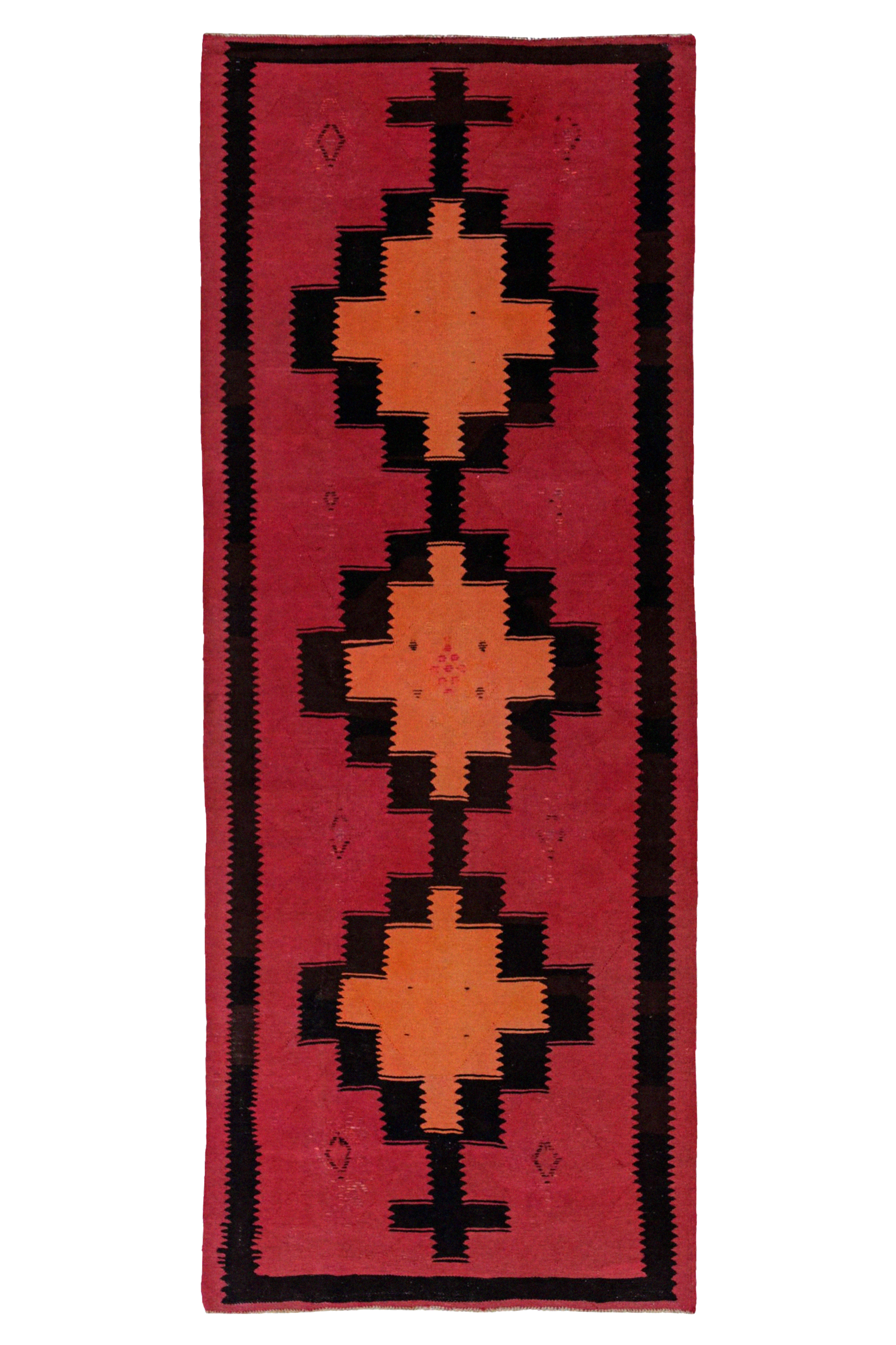 Antique Persian Transitional Rug 91490