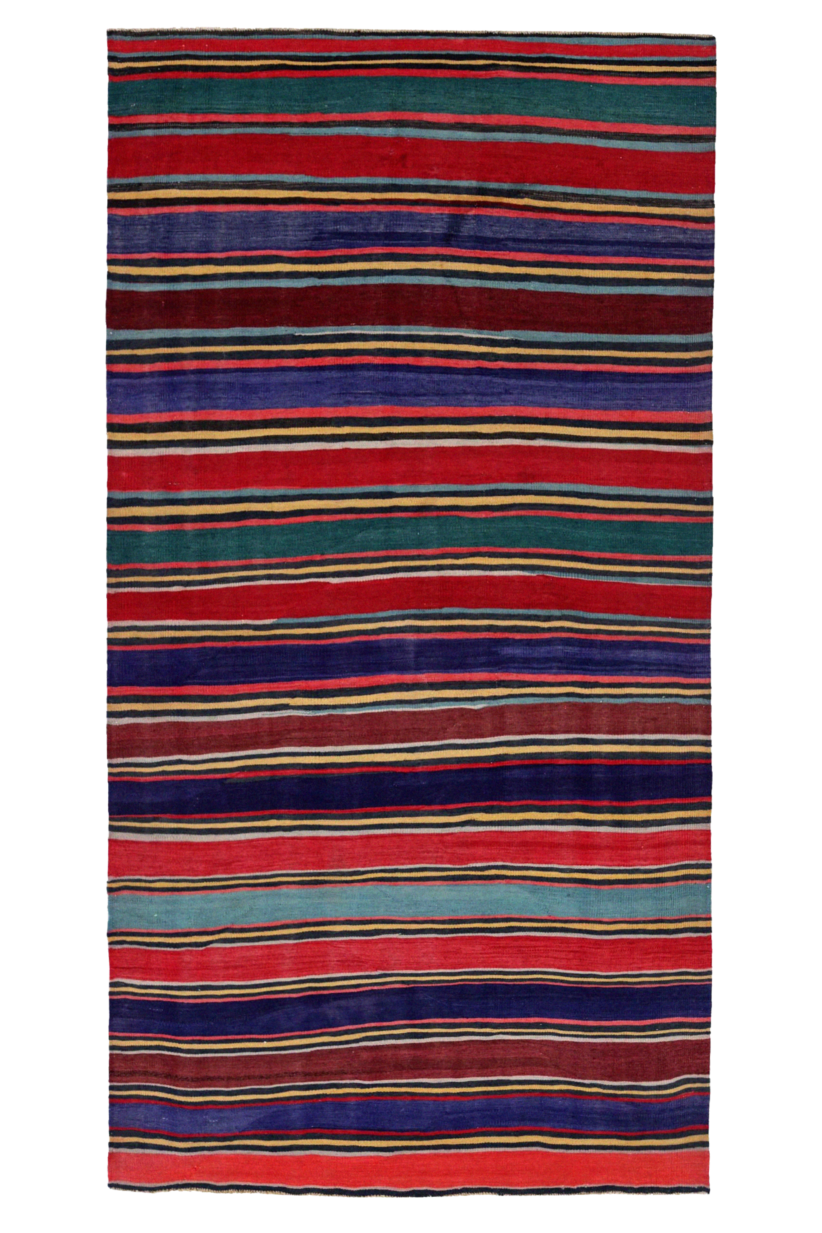 Antique Persian Transitional Rug 91492