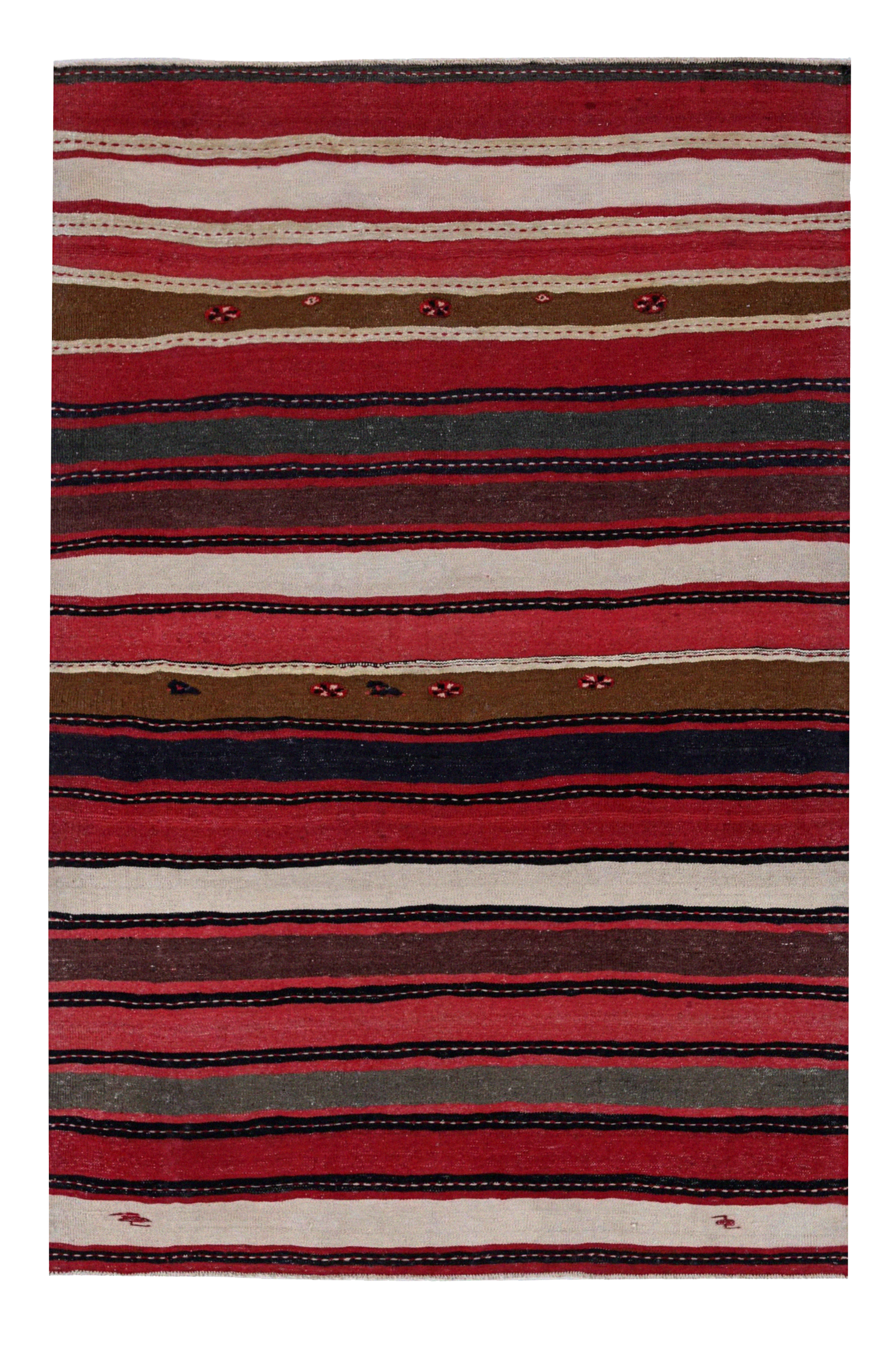 Antique Persian Transitional Rug 91519