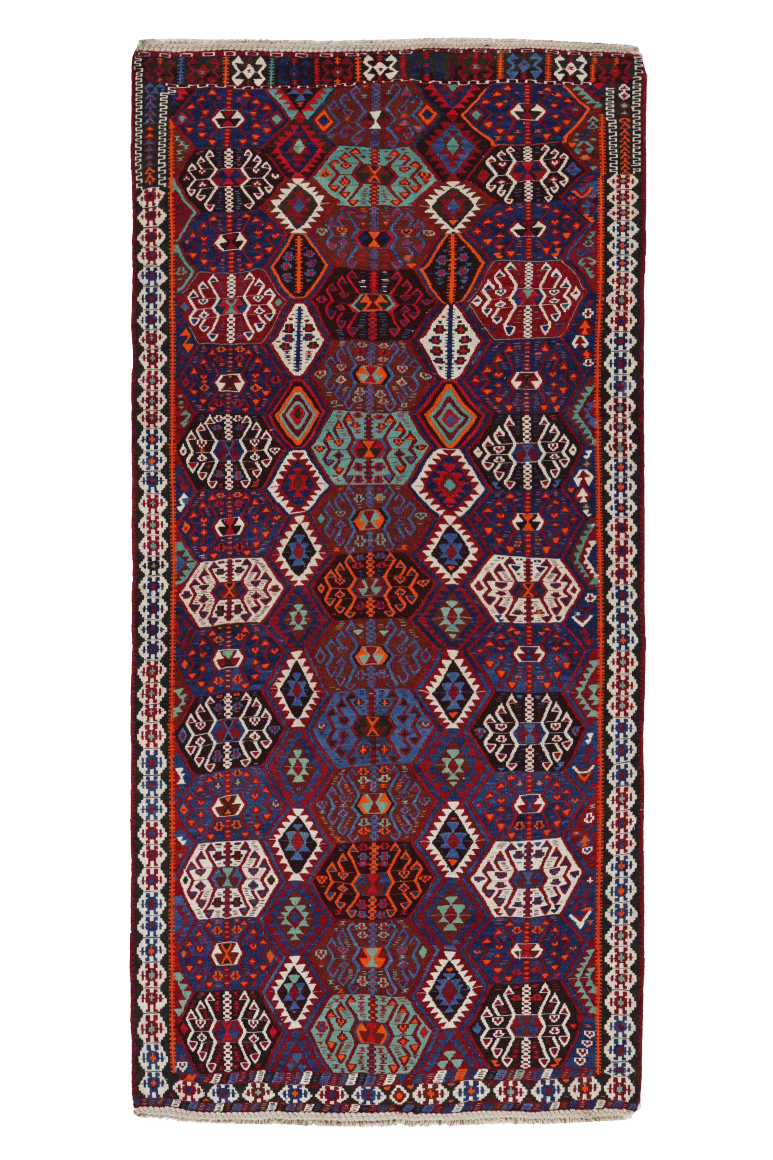 Antique Persian Transitional Rug 91526