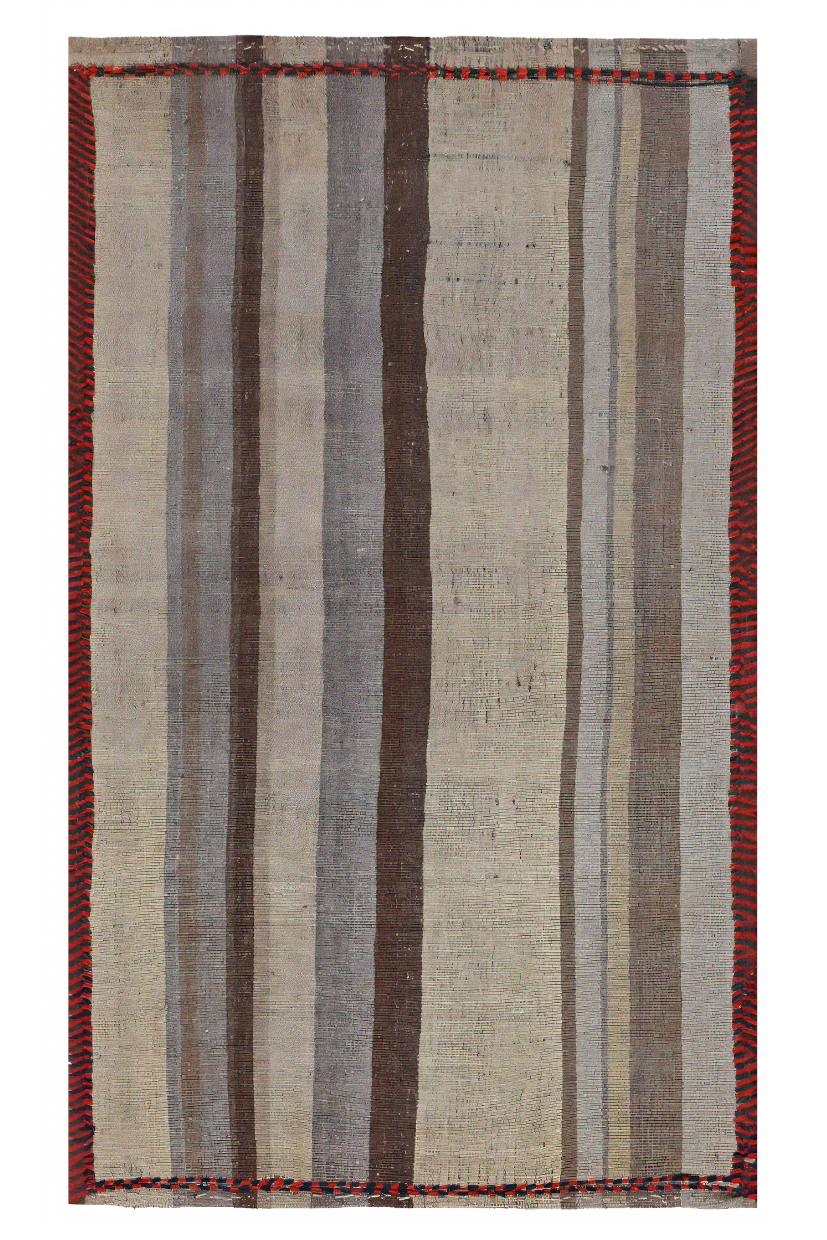 Antique Persian Transitional Rug 91539