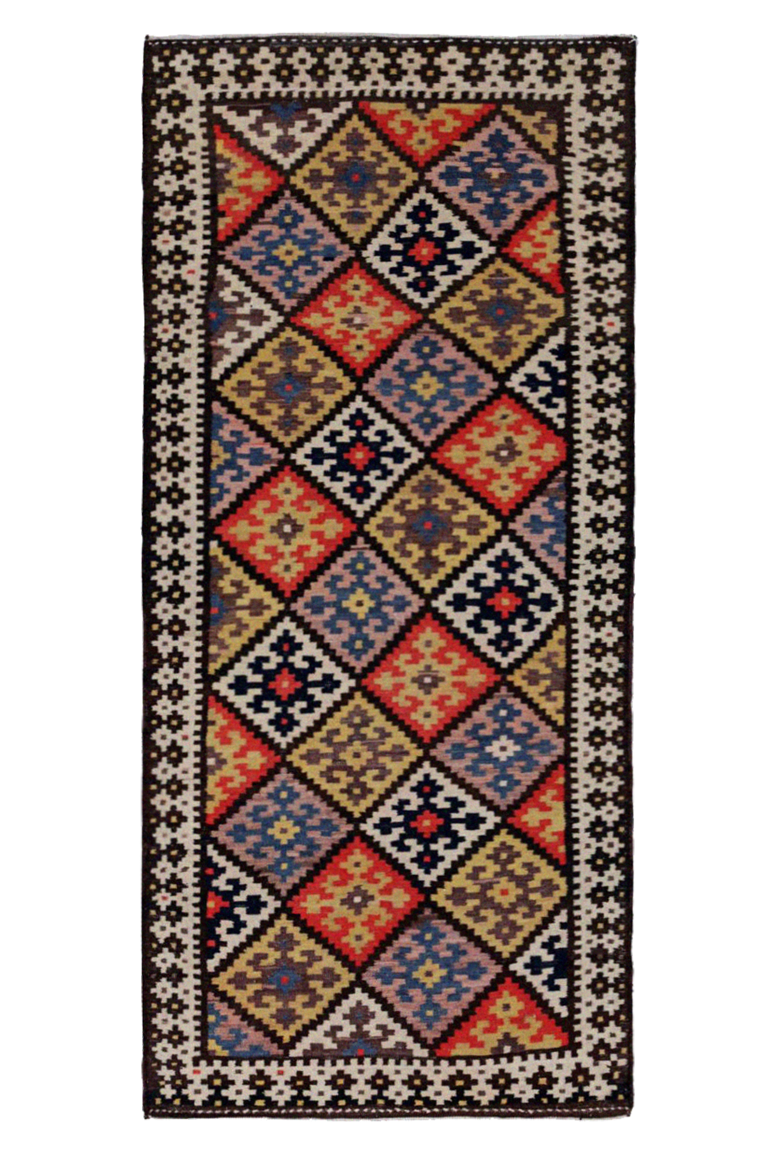 Antique Persian Transitional Rug 91556