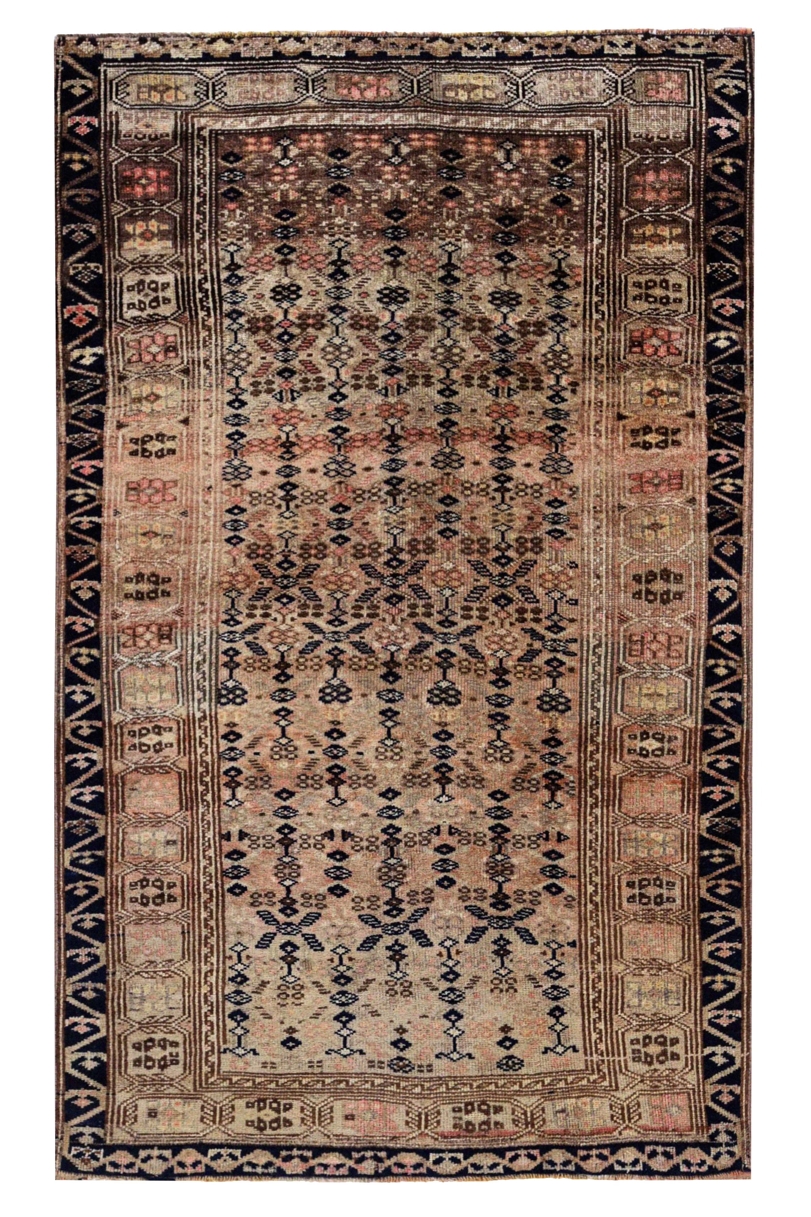 Antique Persian Azarbaijan Transitional Rug 91583