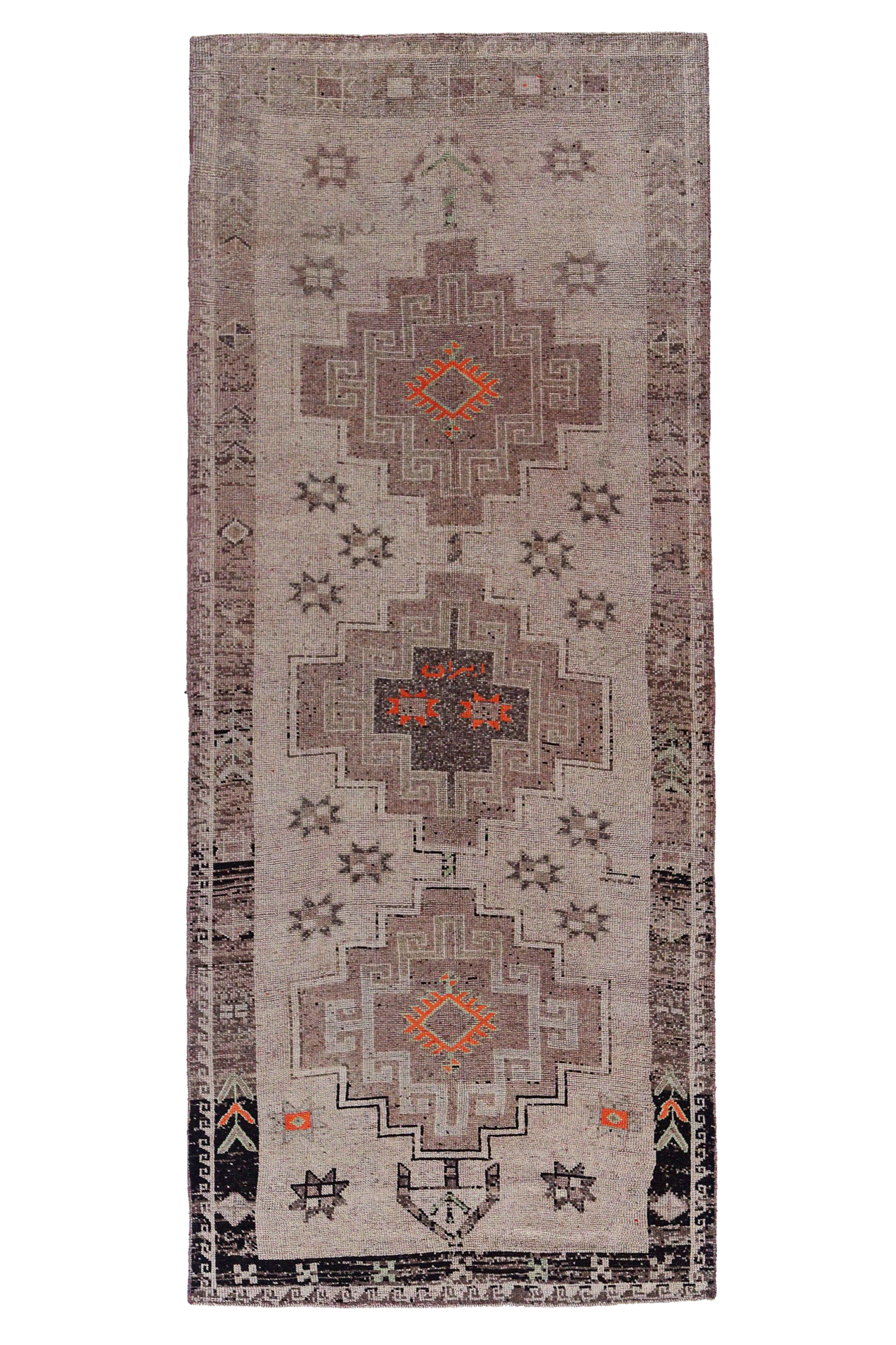 Antique Persian Azarbaijan Transitional Rug 91602