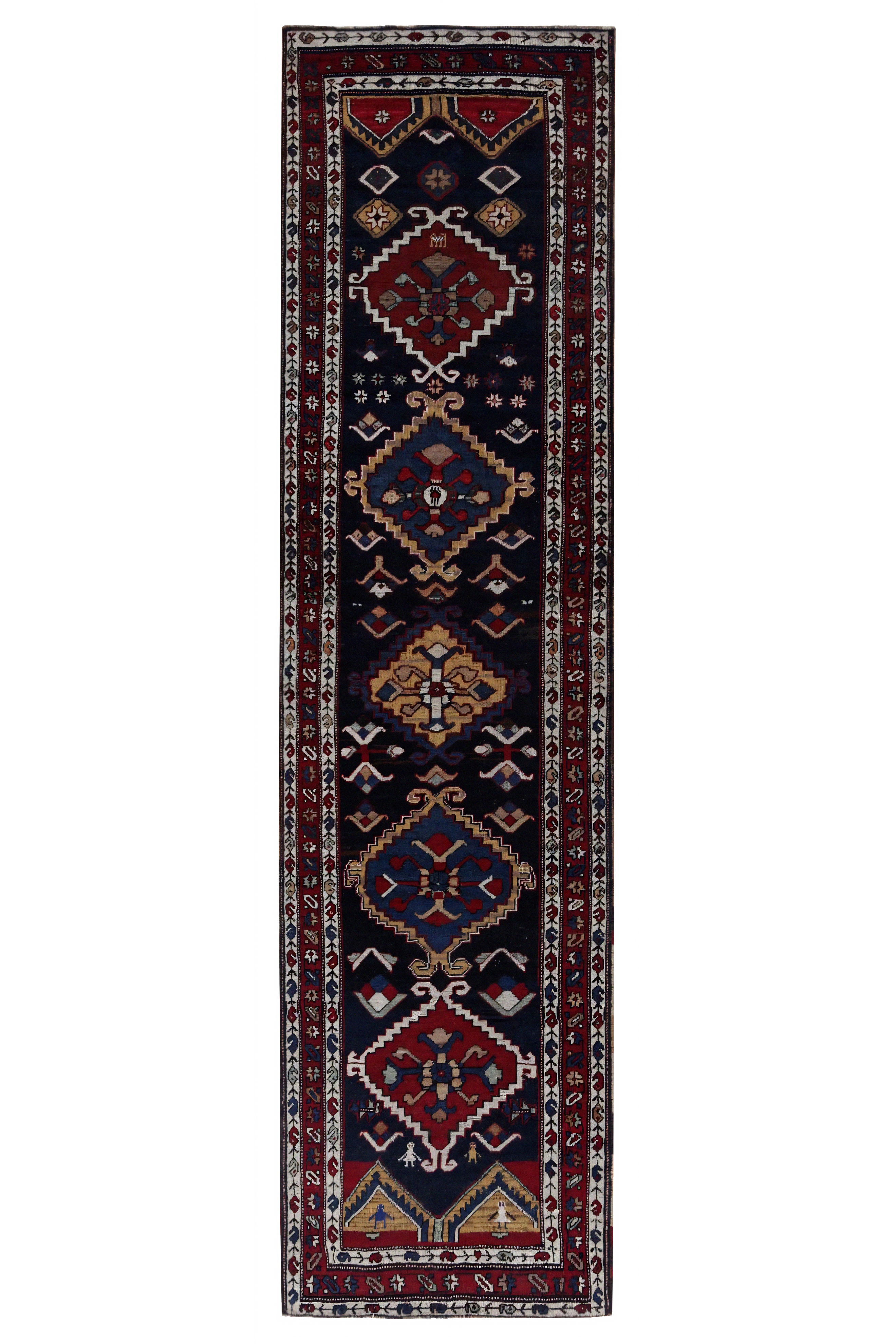 Antique Persian Azarbaijan Traditional Rug 91630