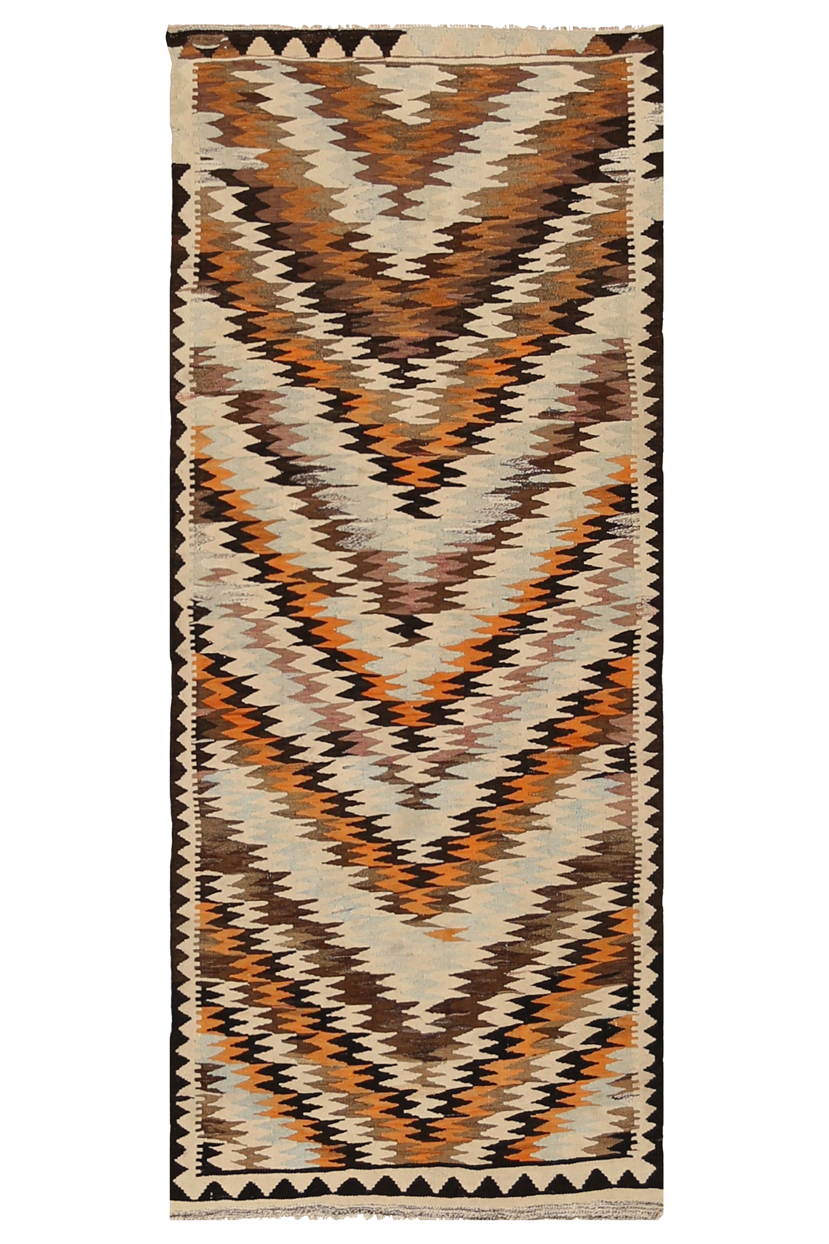 Antique Persian Transitional Rug 92127