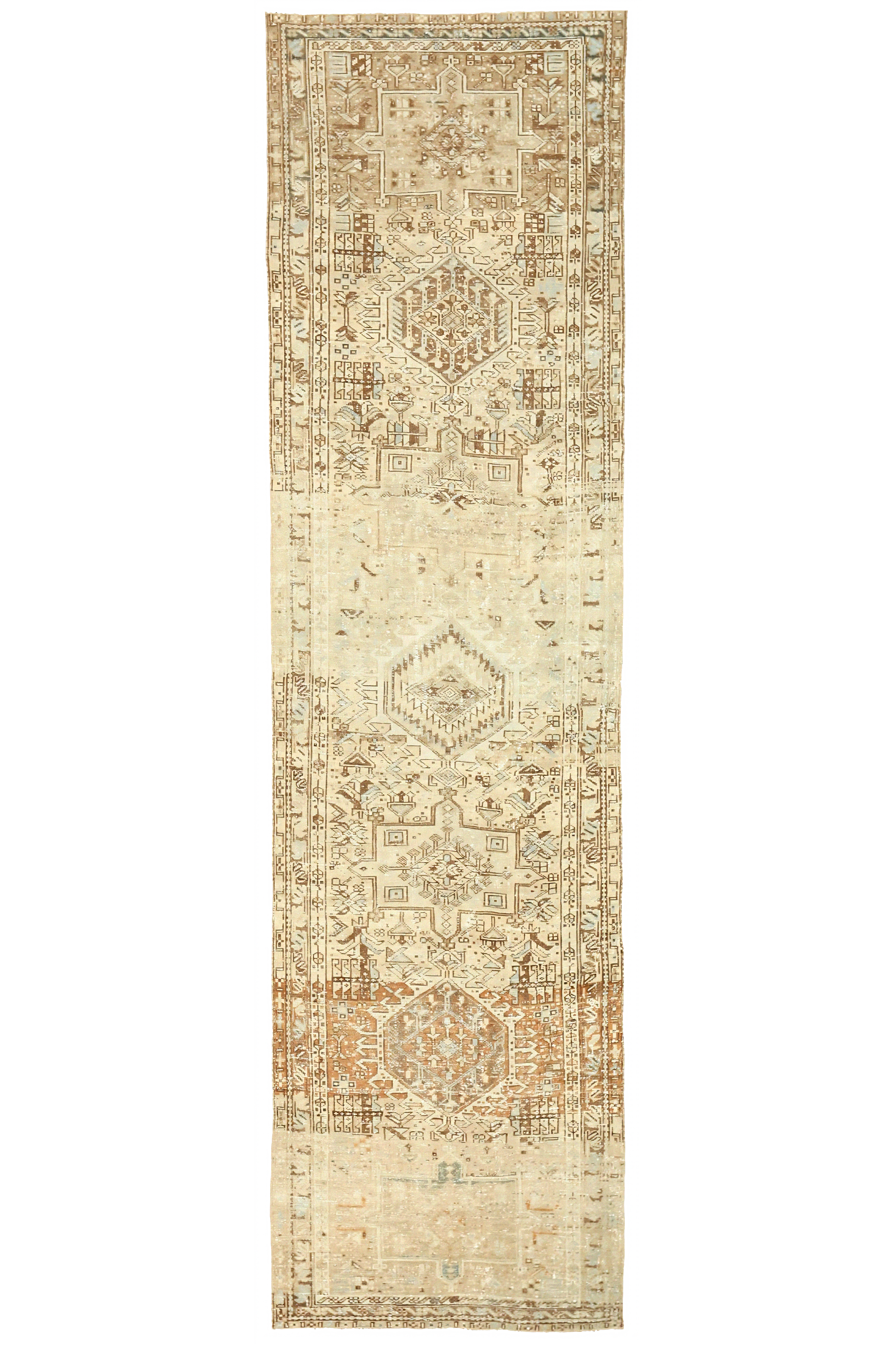 Antique Persian Karajeh Transitional Rug 92780