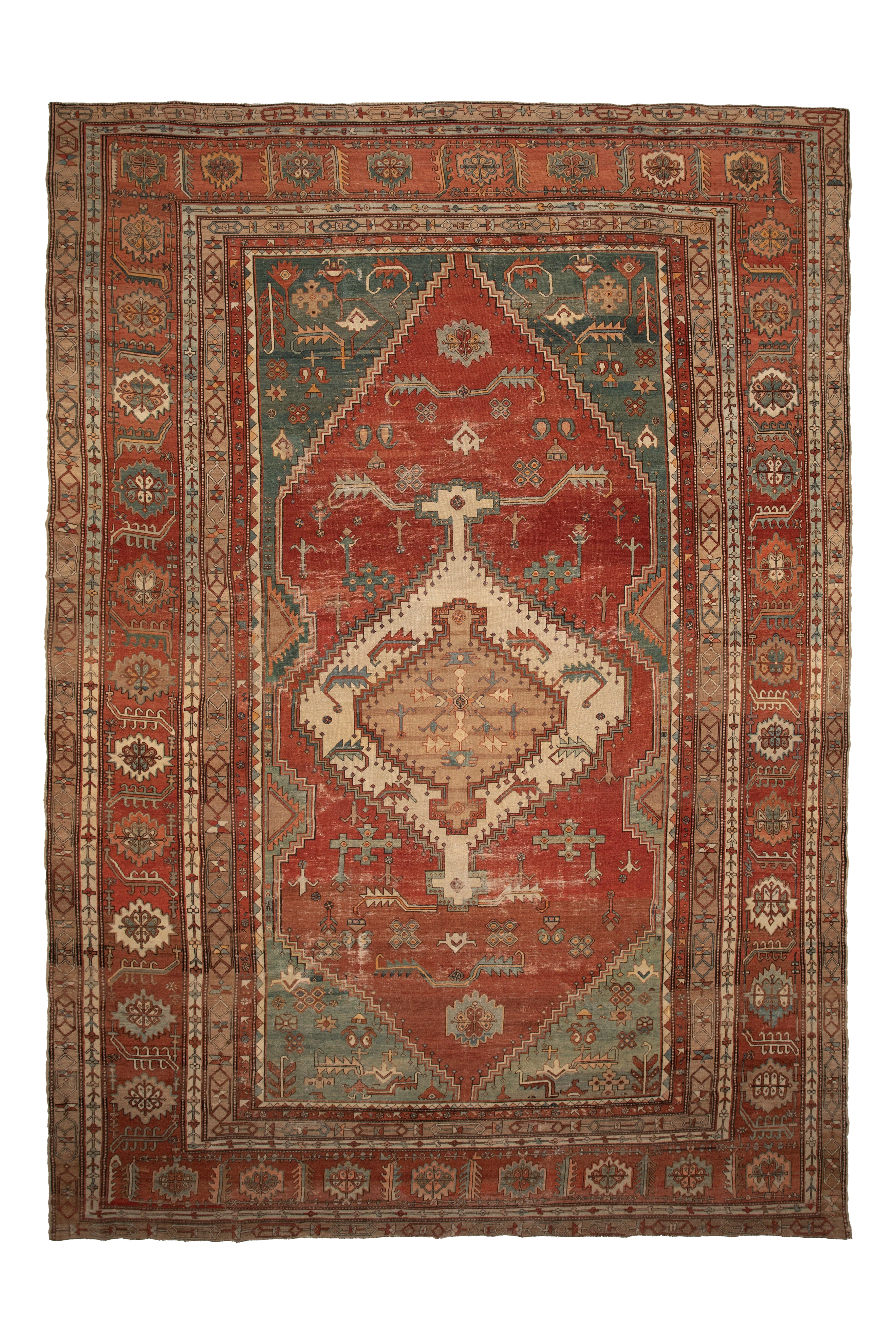 Antique Persian Traditional Rug 93009