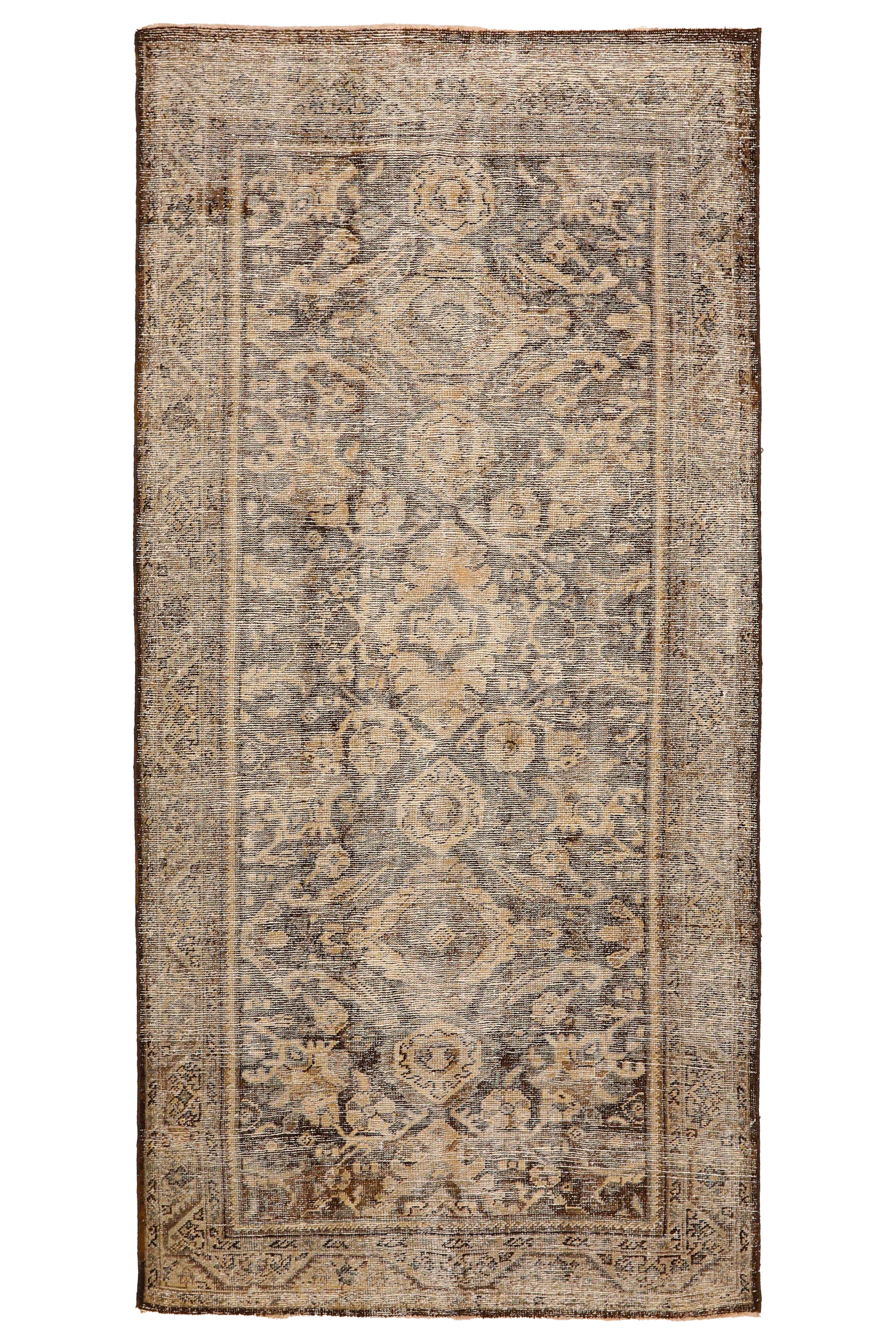 Antique Persian Mahal Traditional Rug 94552