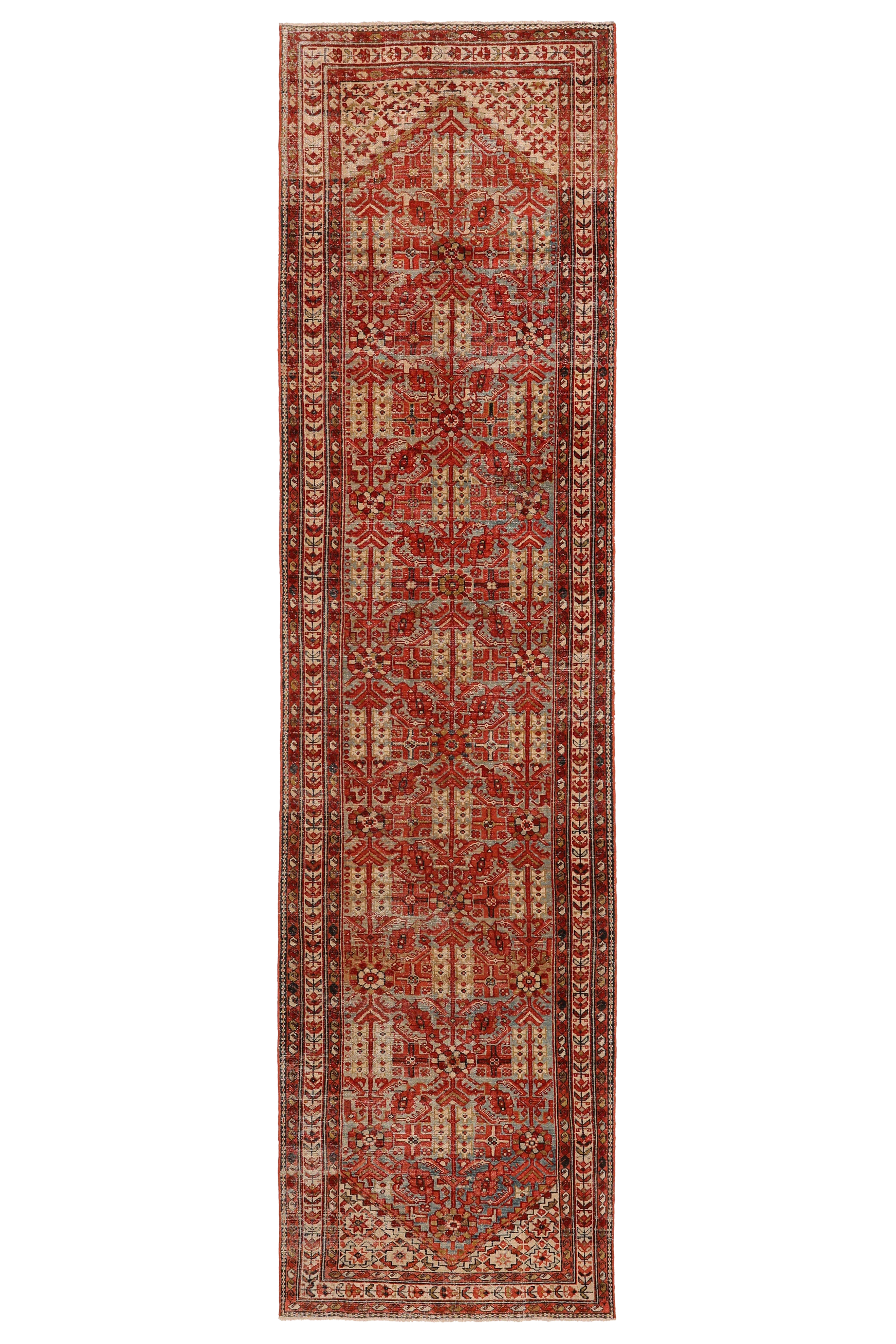 Antique Persian Malayer Traditional Rug 94562