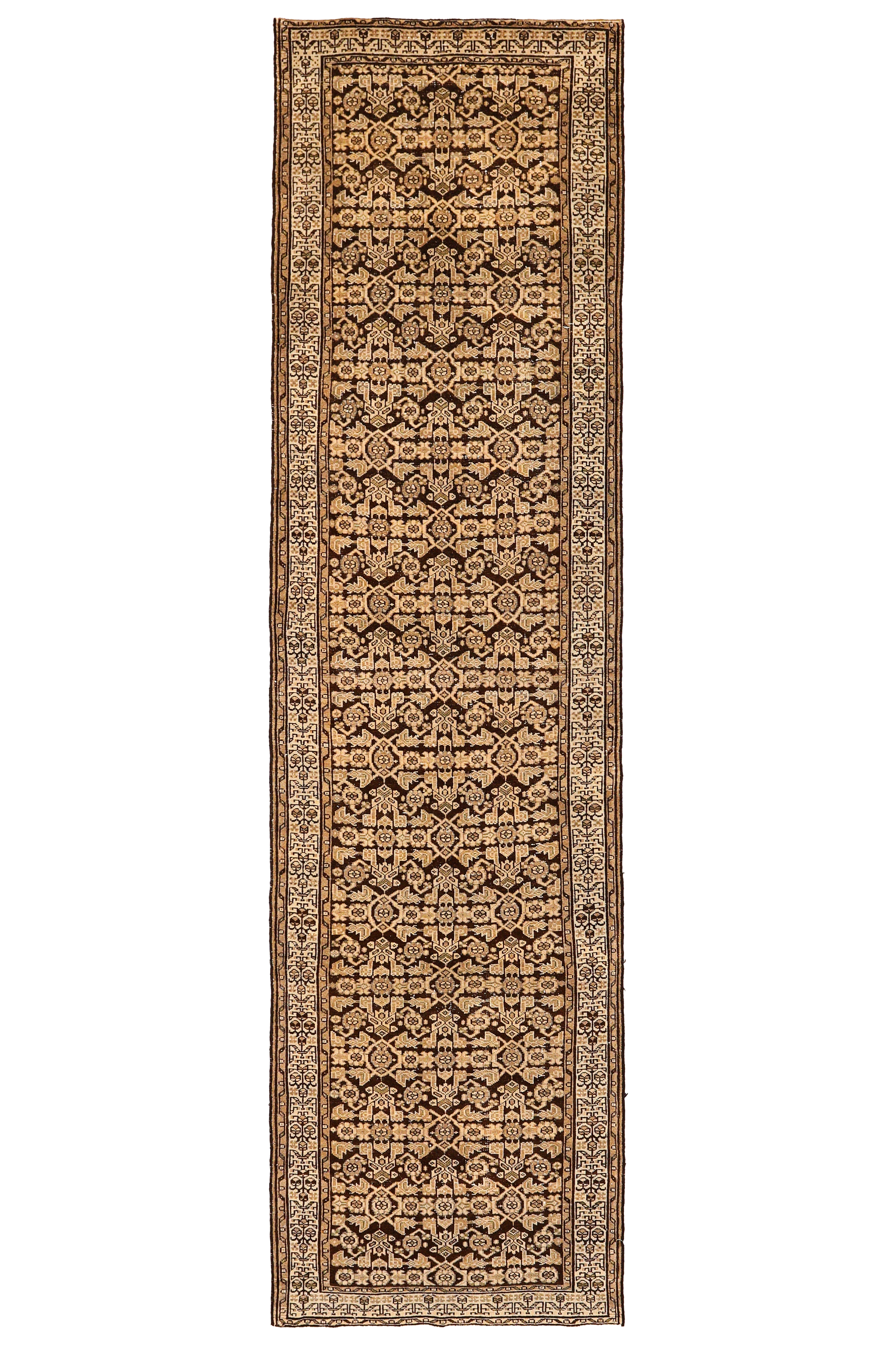 Antique Persian Malayer Traditional Rug 94563