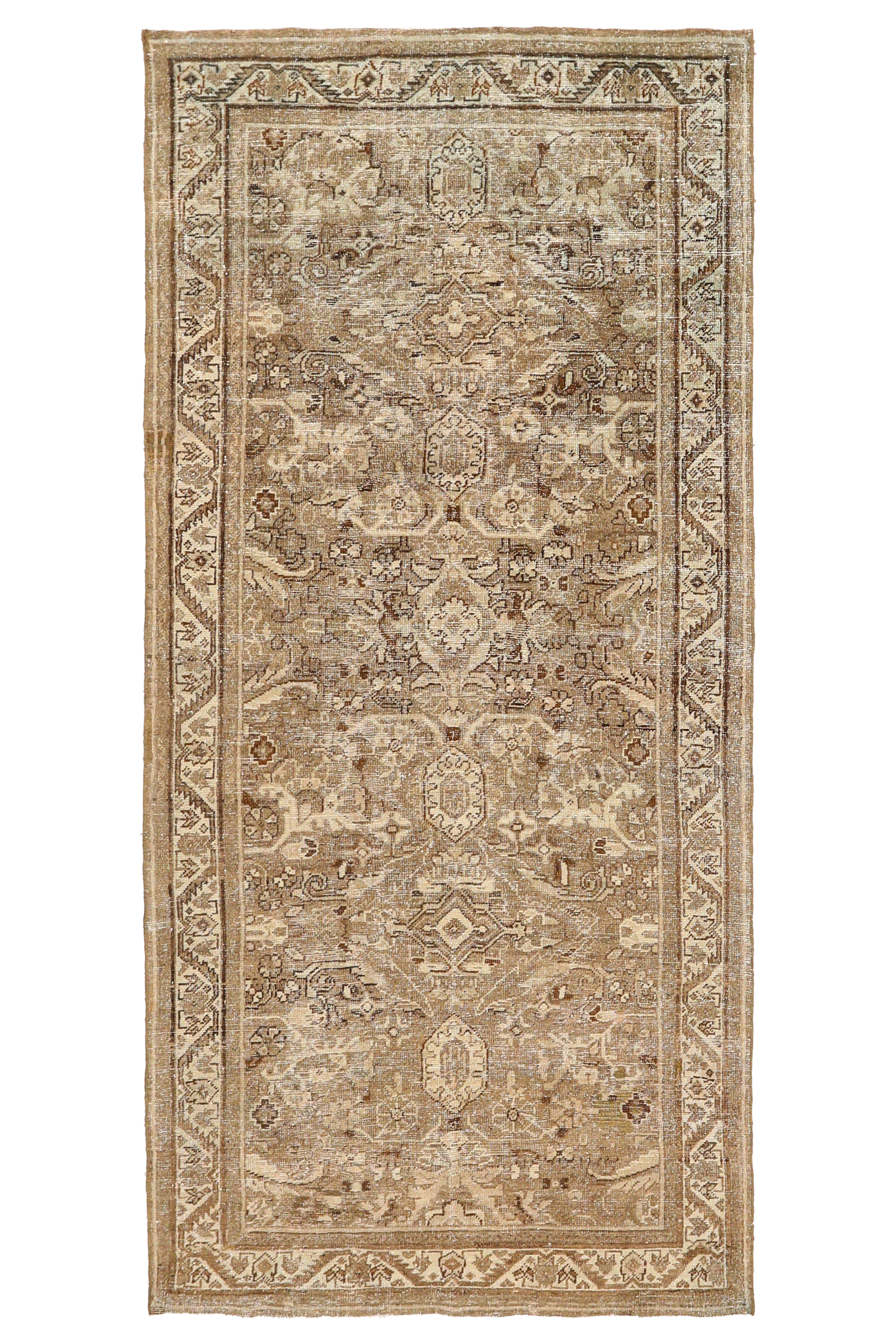 Antique Persian Mahal Traditional Rug 94574