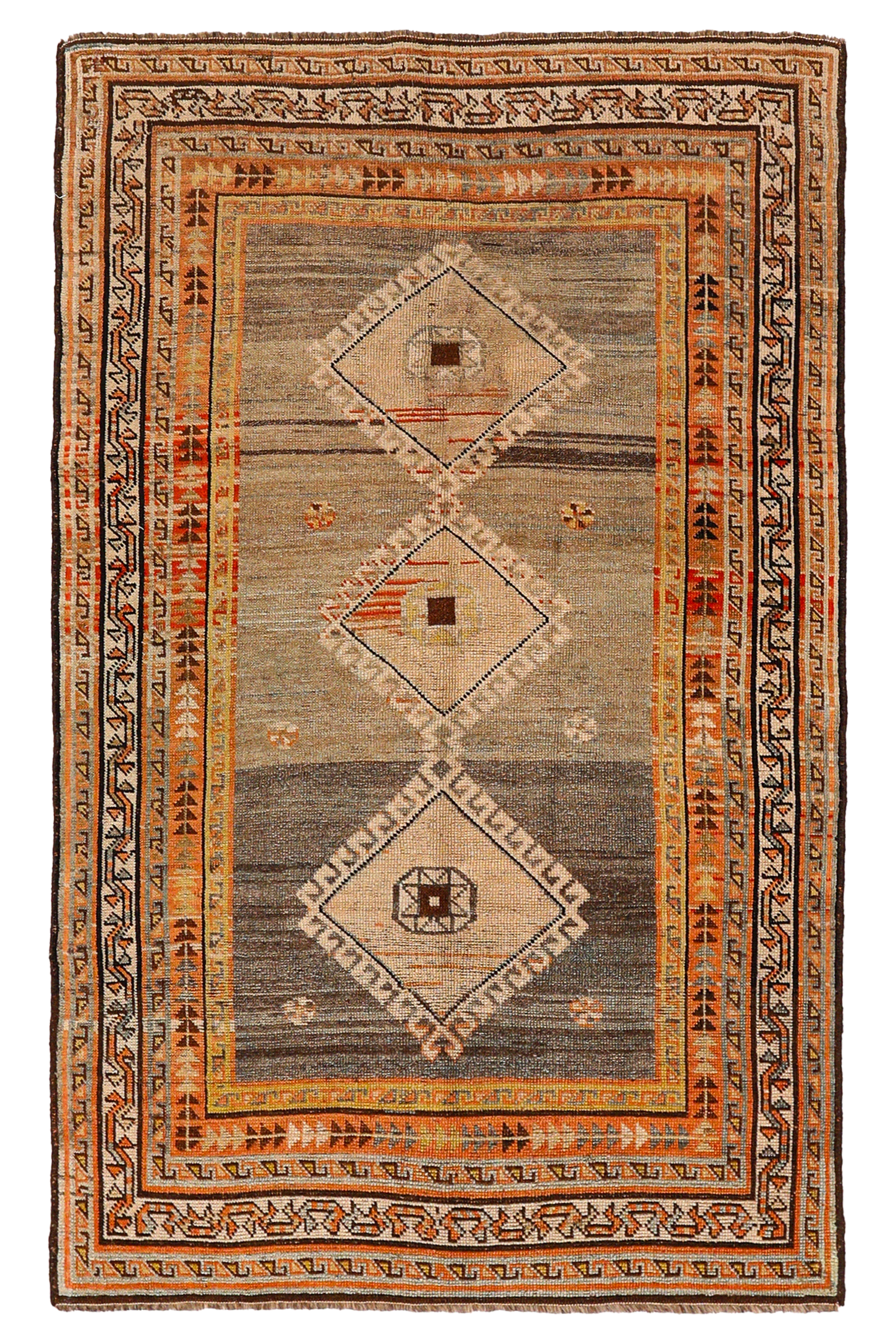 Antique Persian Shiraz Traditional Rug 94578