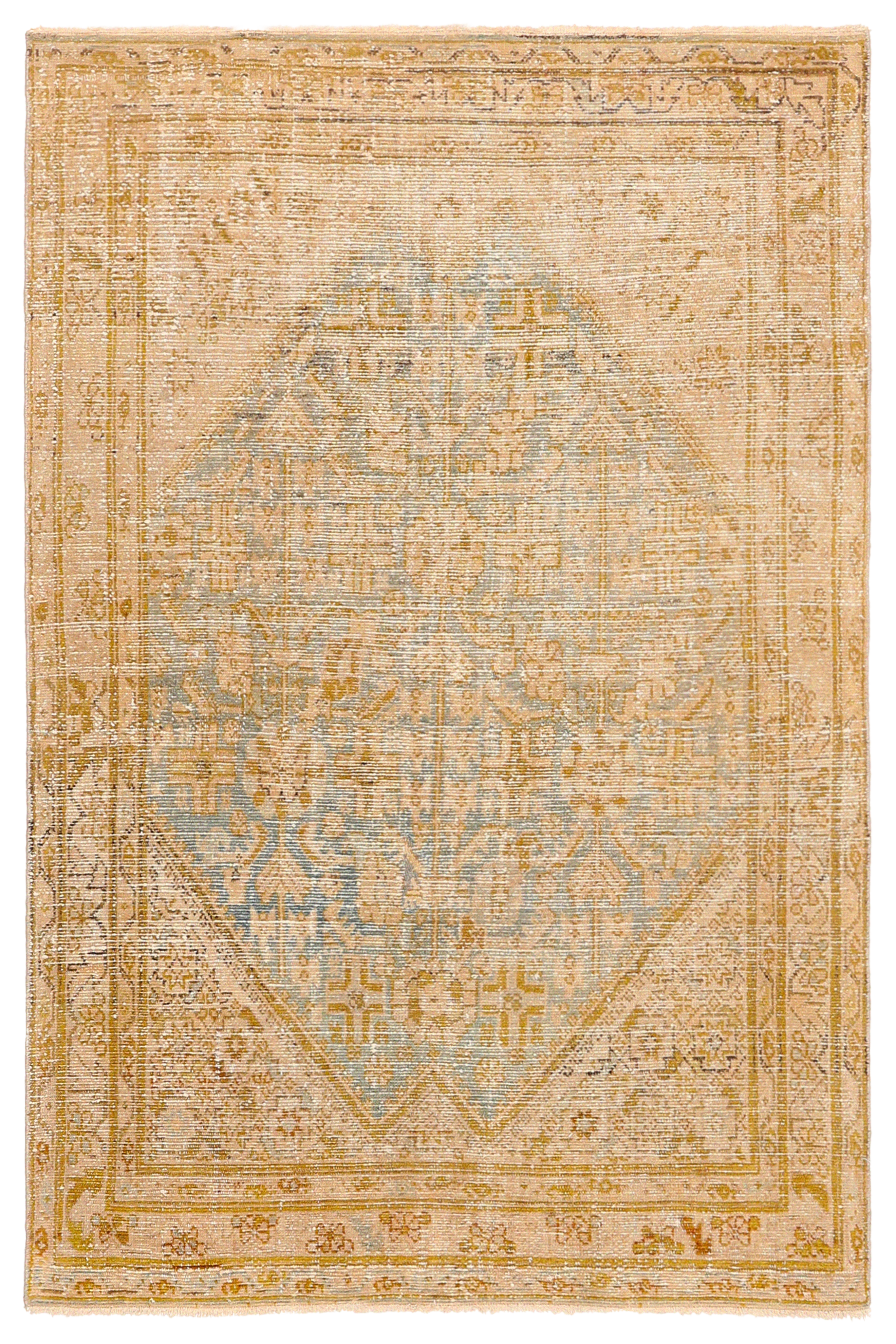 Antique Persian Malayer Traditional Rug 94584