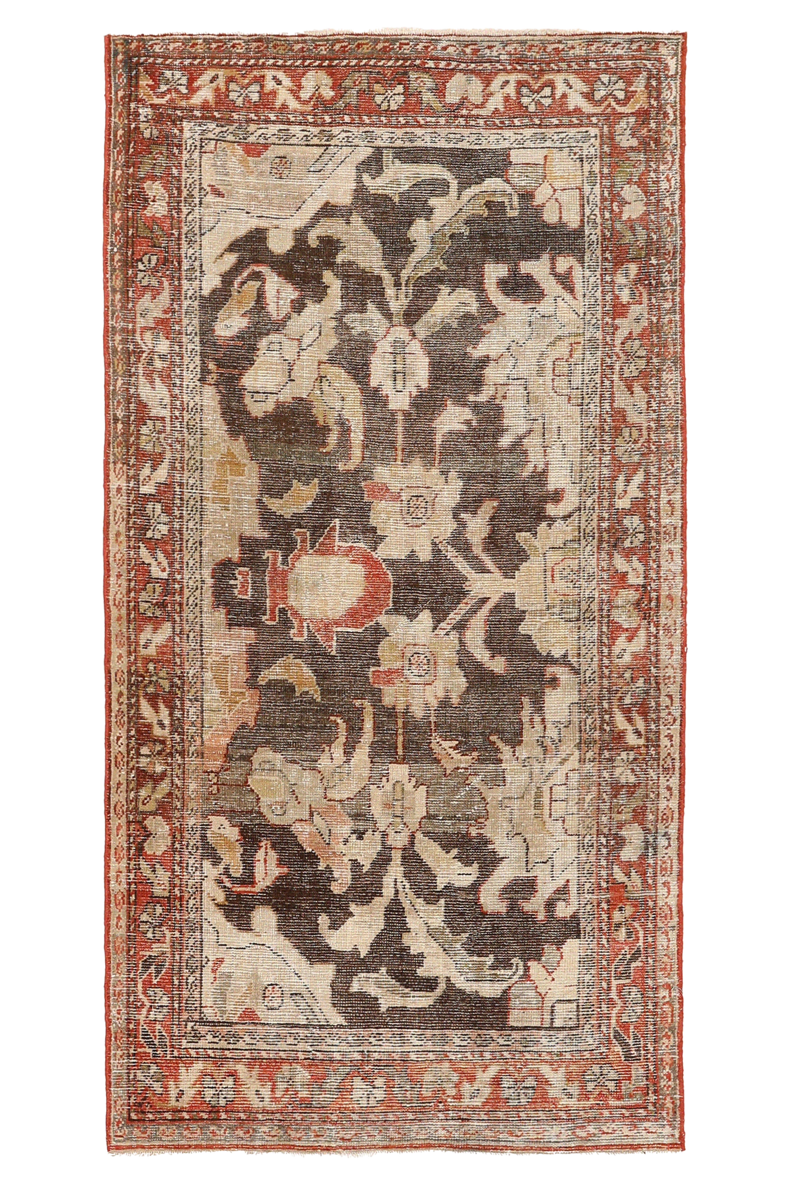 Antique Persian Mahal Traditional Rug 94589