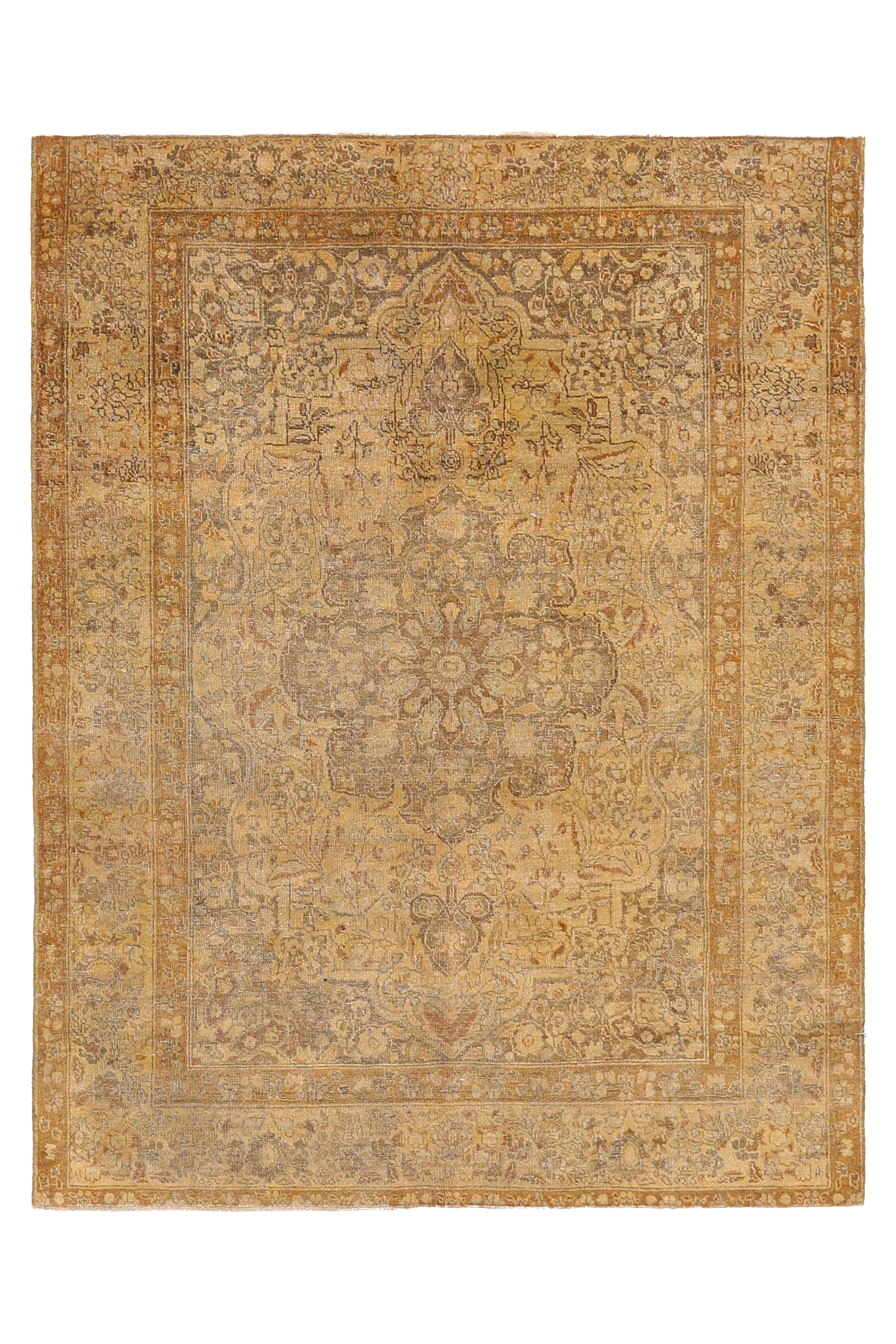 Antique Persian Malayer Traditional Rug 94591