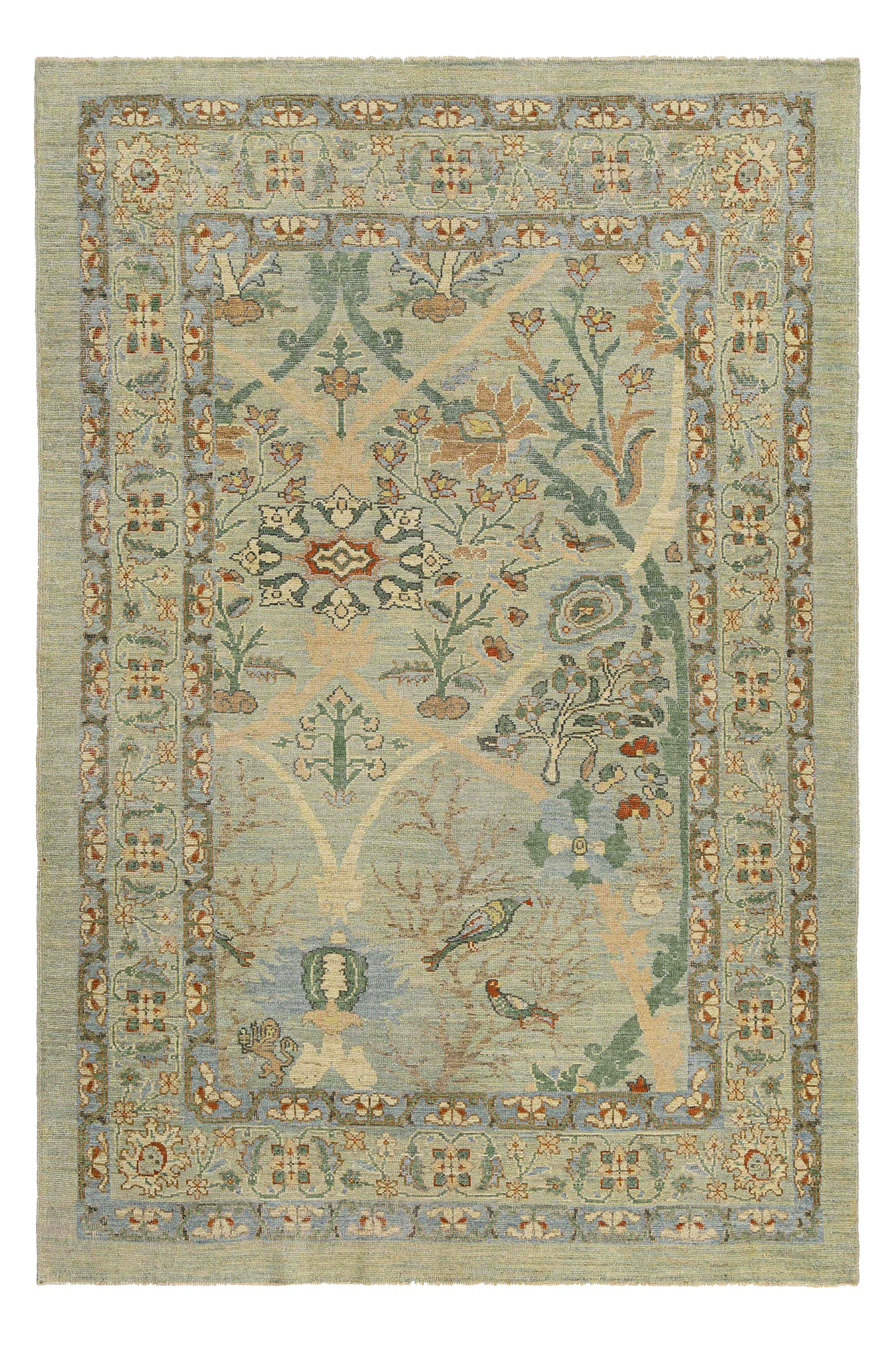 Turkey Sultanabad Tribal Rug 95562