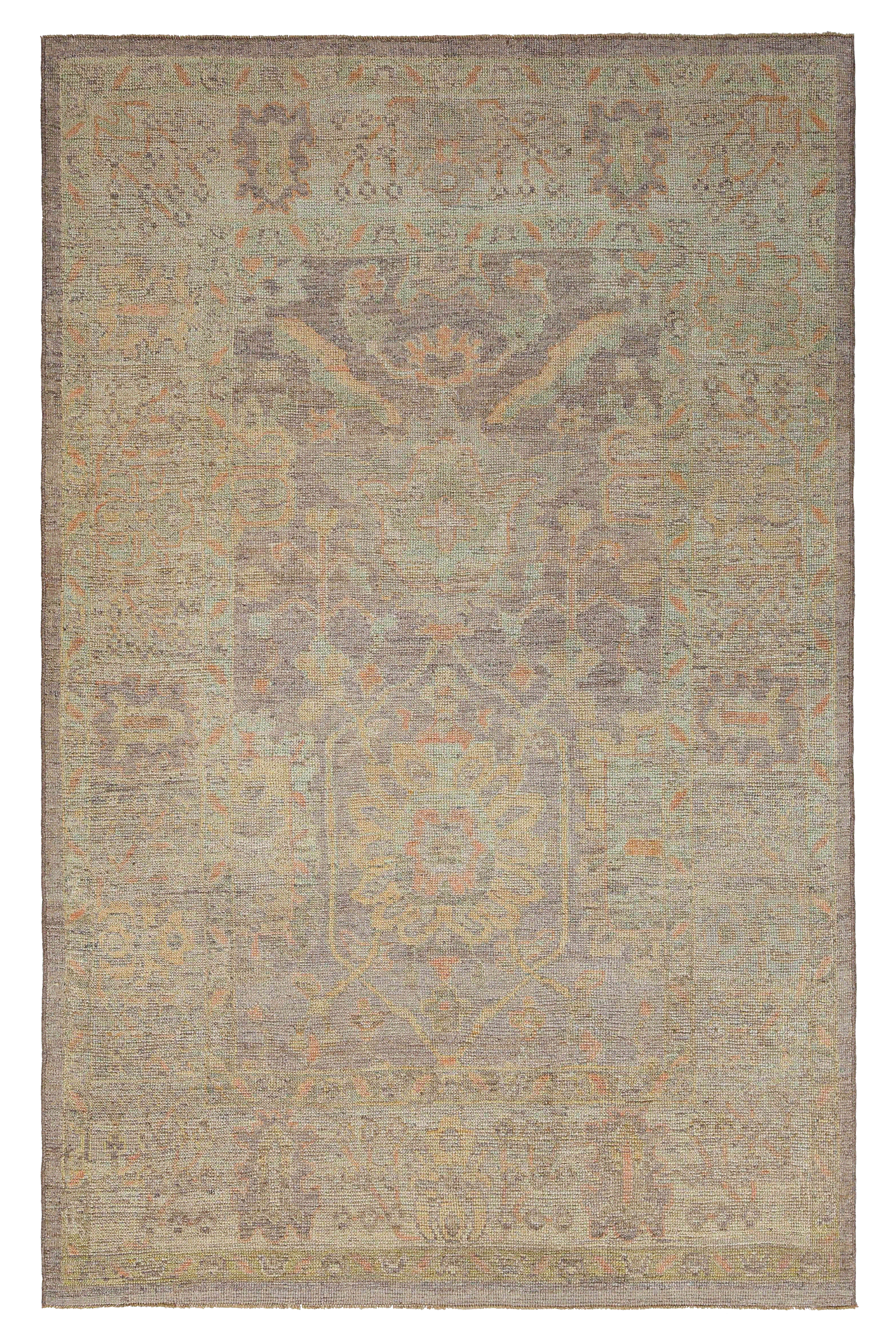 Turkey Oushak Tribal Rug 95609