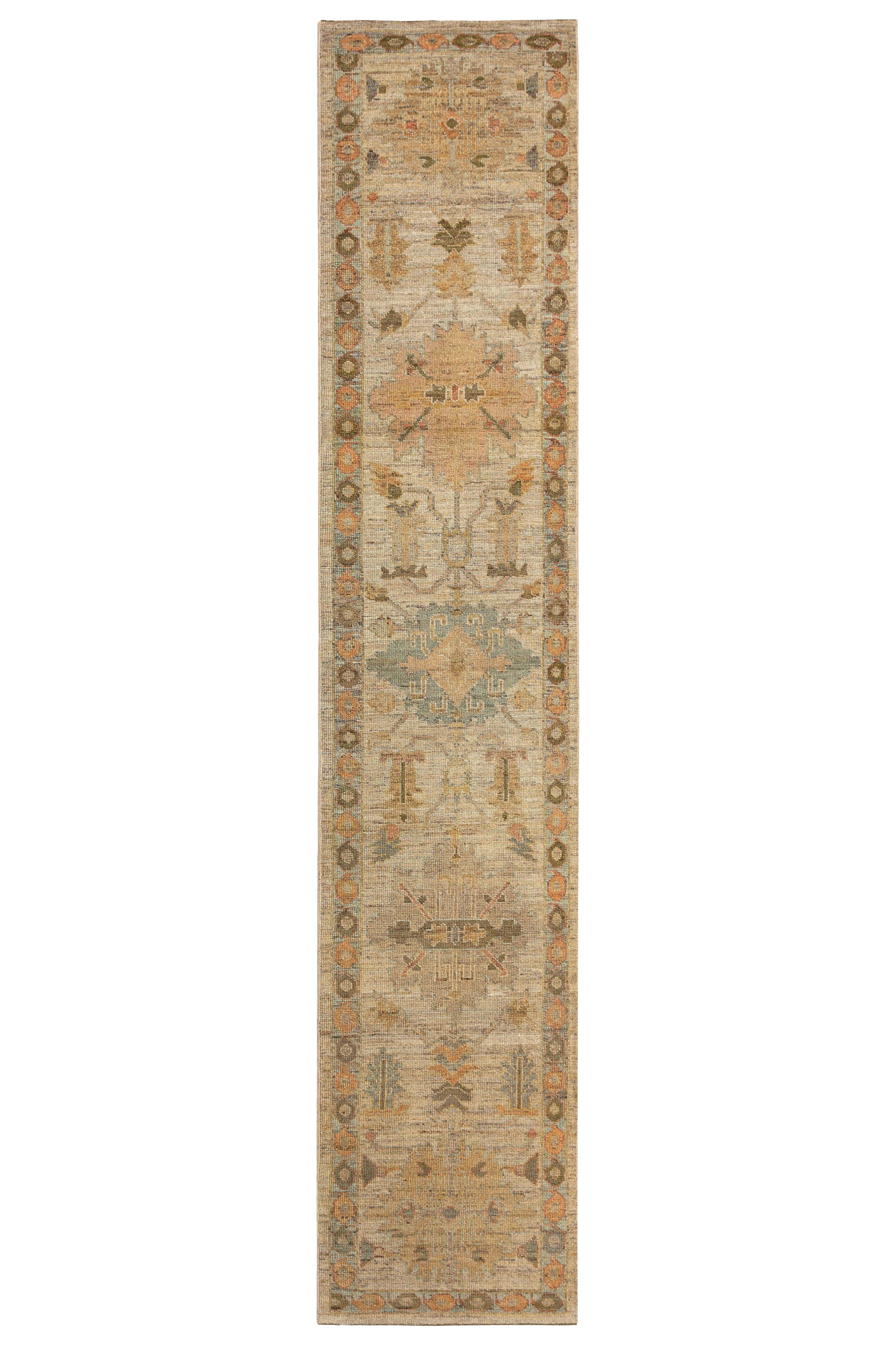 Turkey Oushak Tribal Rug 95650