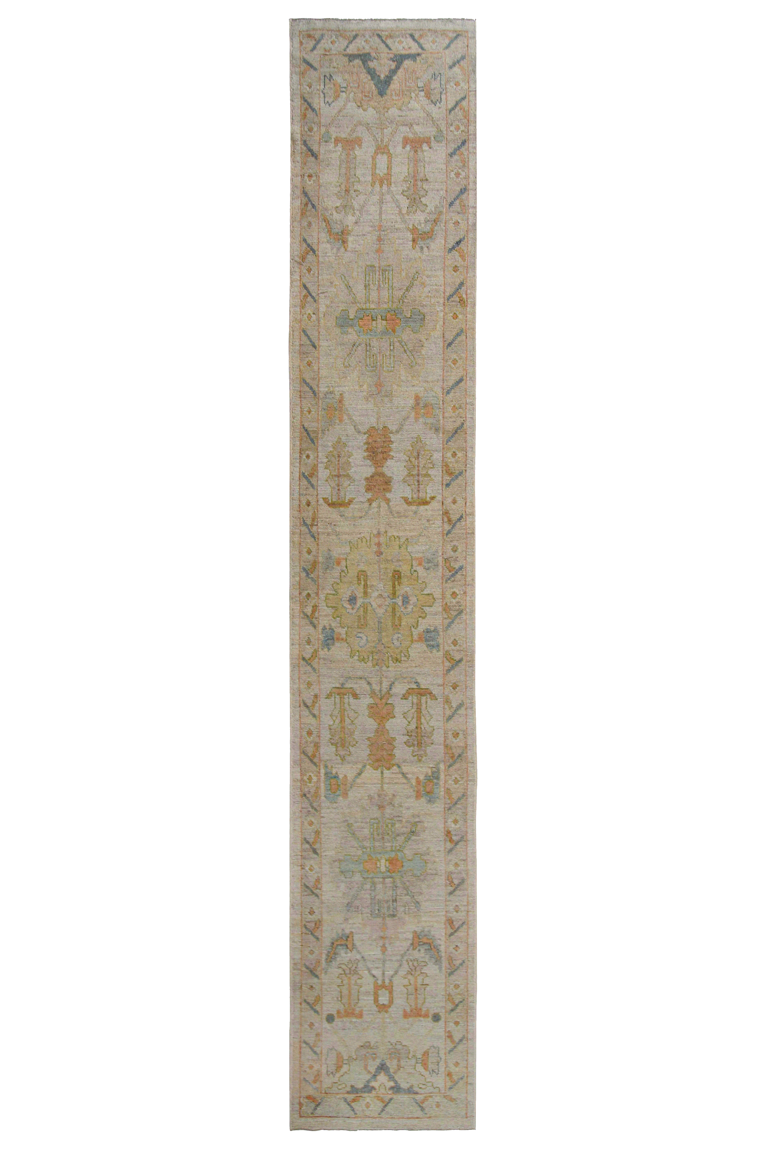 Turkey Oushak Tribal Rug 95728