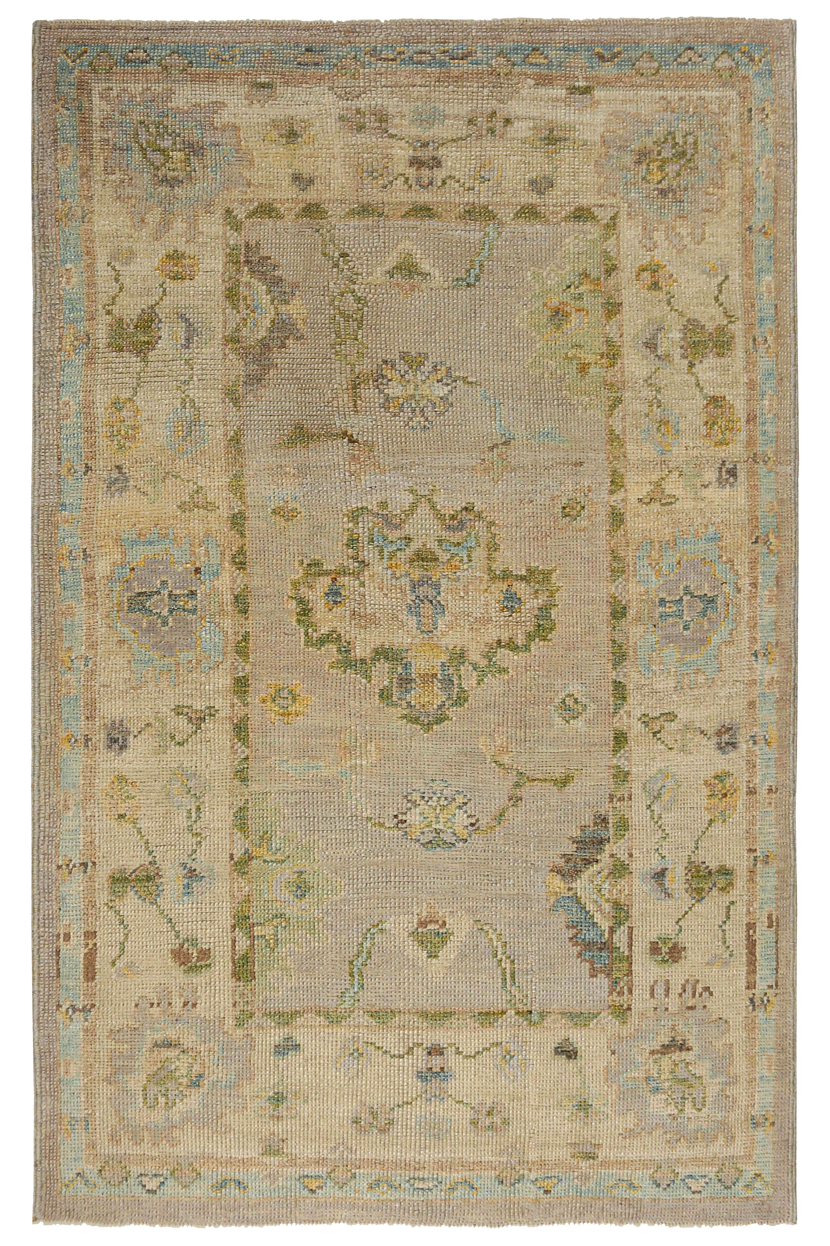 Turkey Oushak Tribal Rug 95875