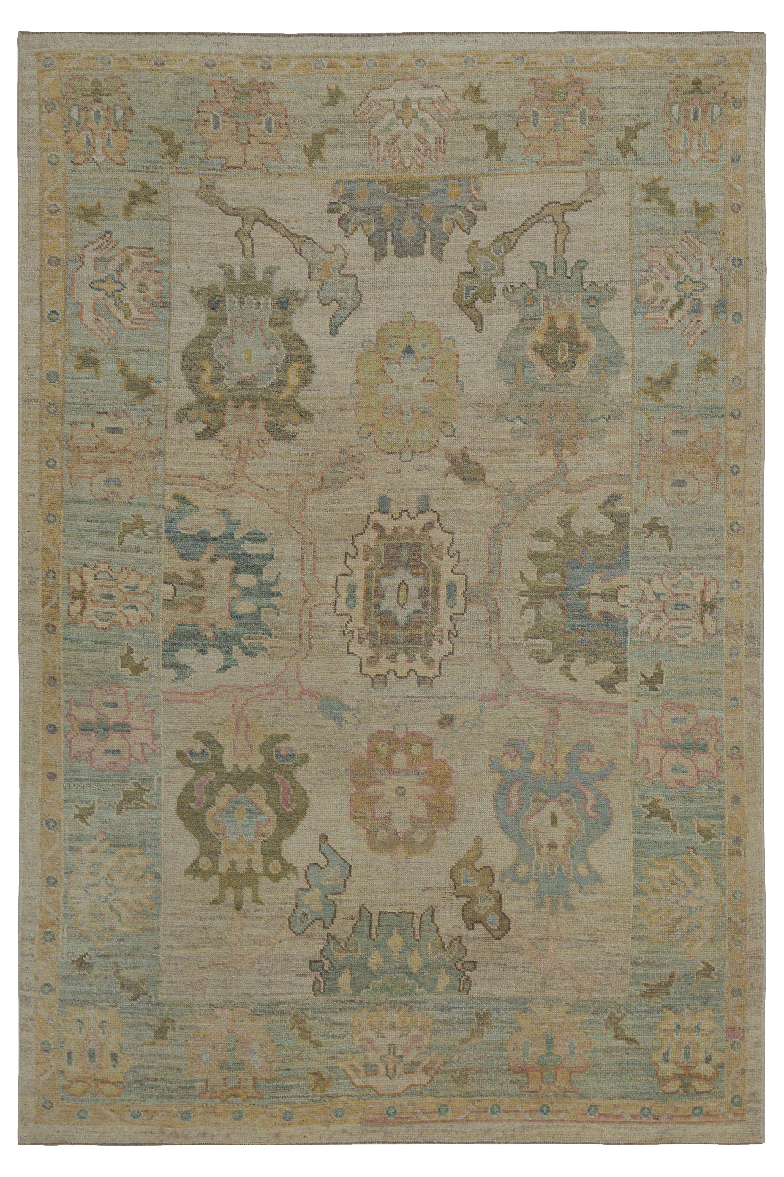 Turkey Oushak Tribal Rug 96056