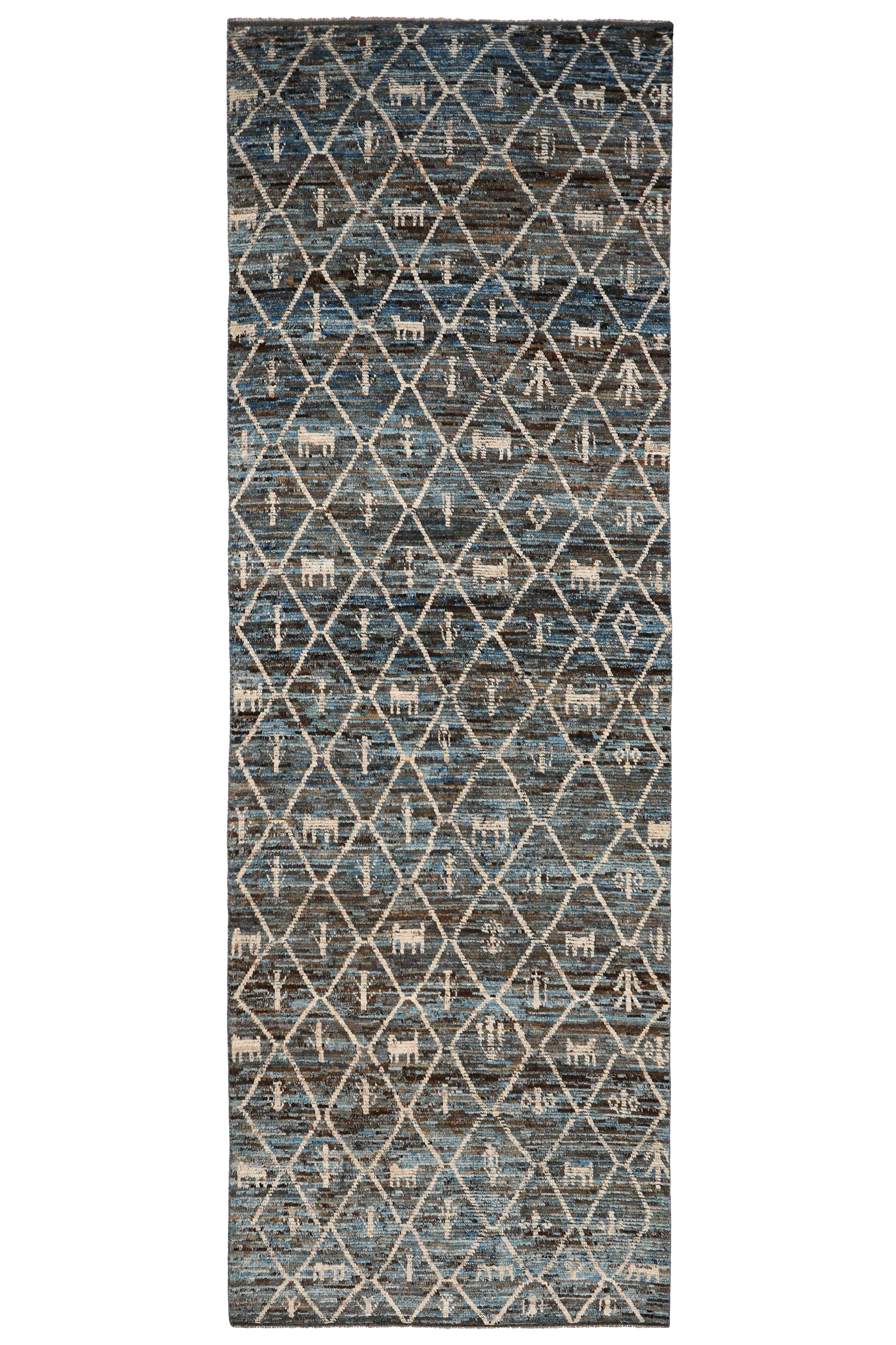 Afghanistan Moroccan Tribal Rug 96354