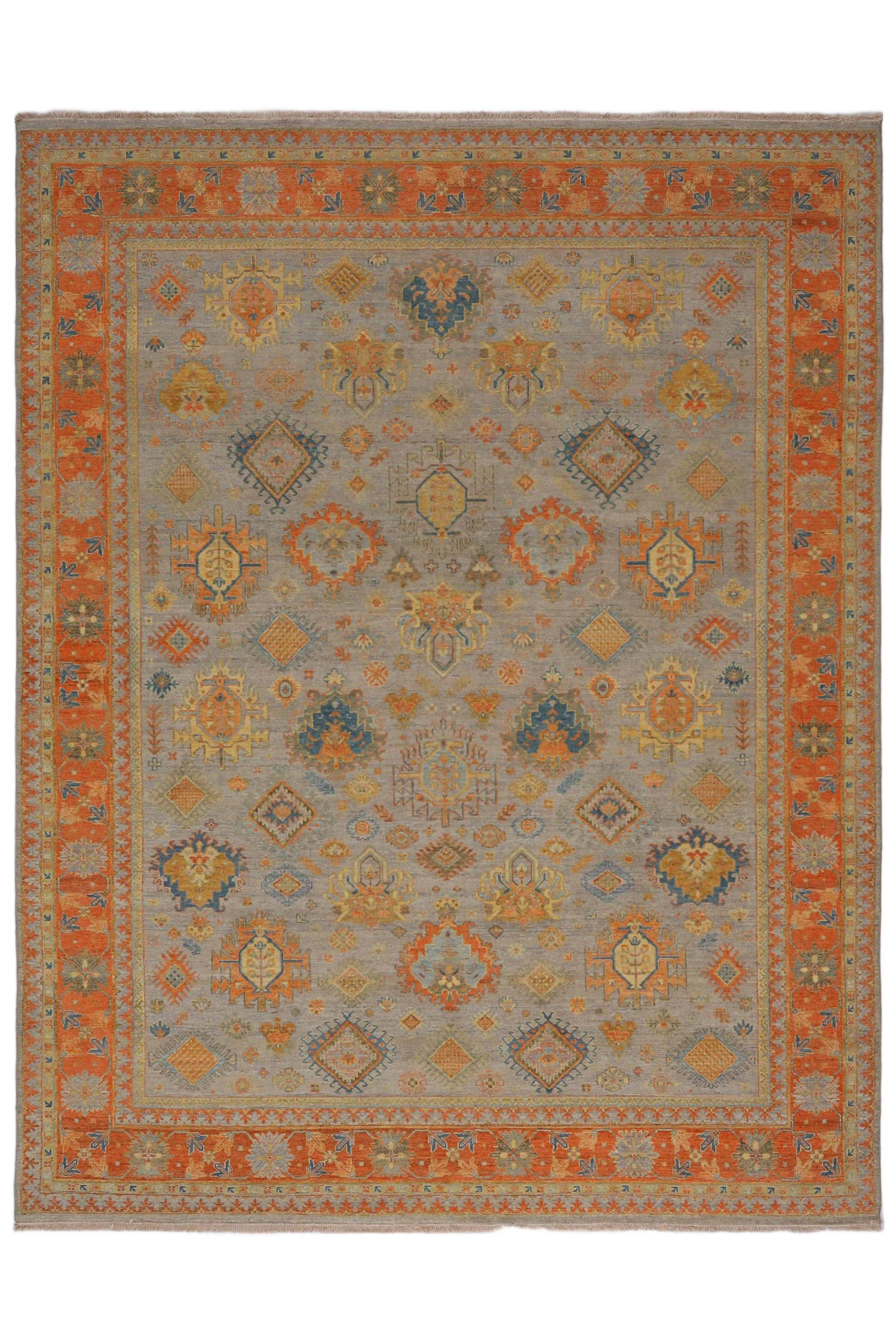 India Oushak Rug 96617