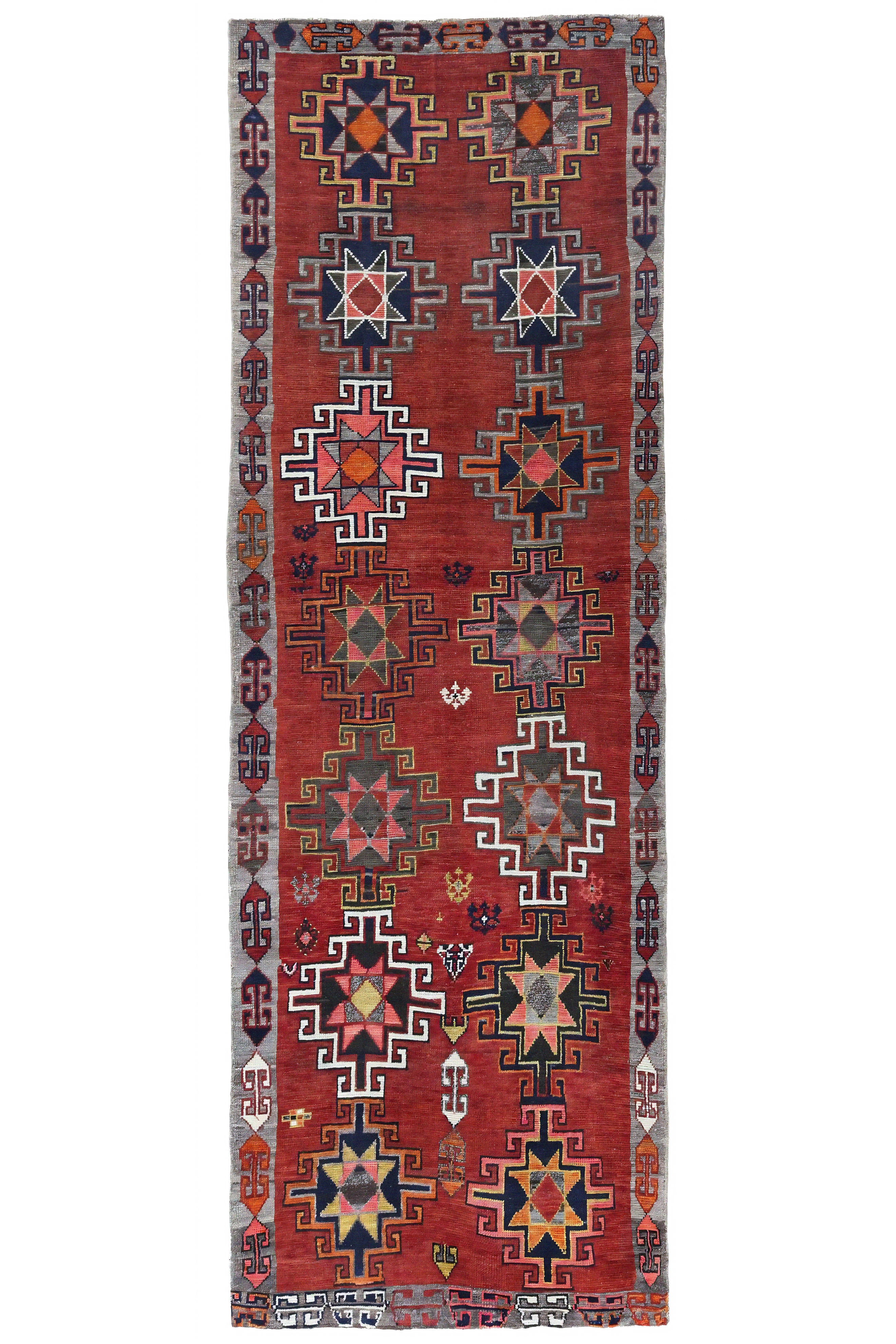 Antique Persian Azarbaijan Traditional Rug 96649