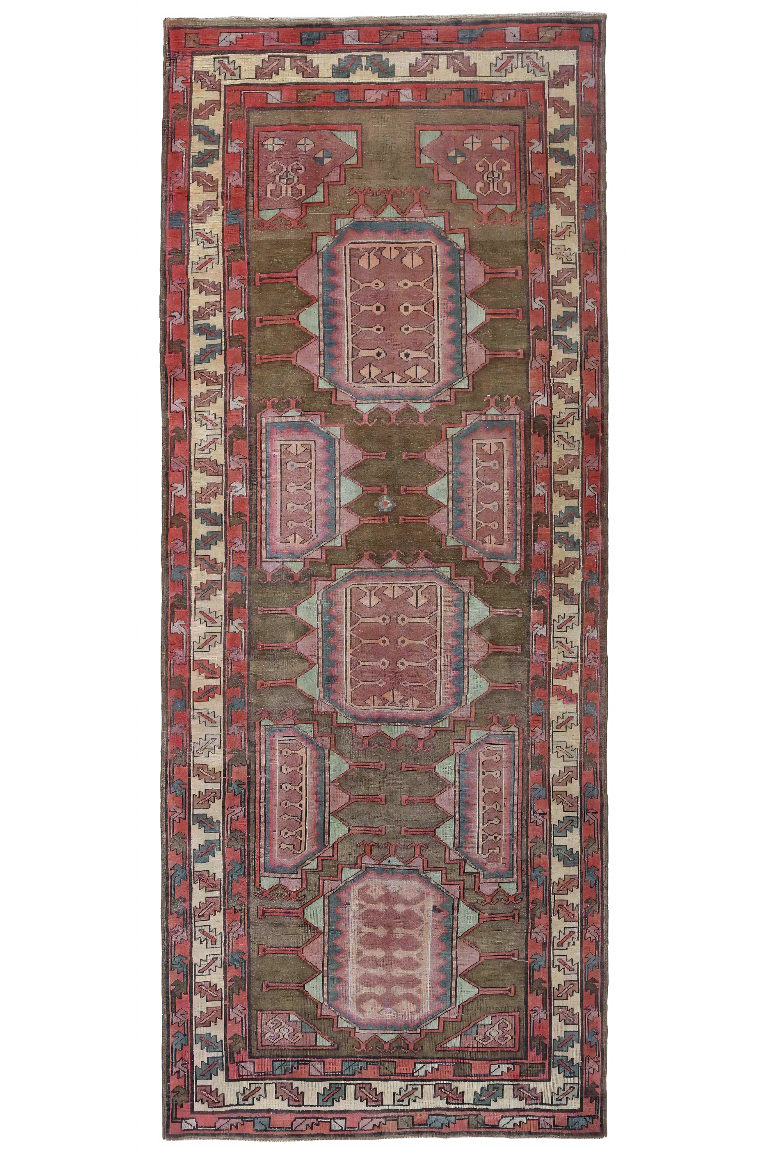 Antique Persian Azarbaijan Traditional Rug 96657