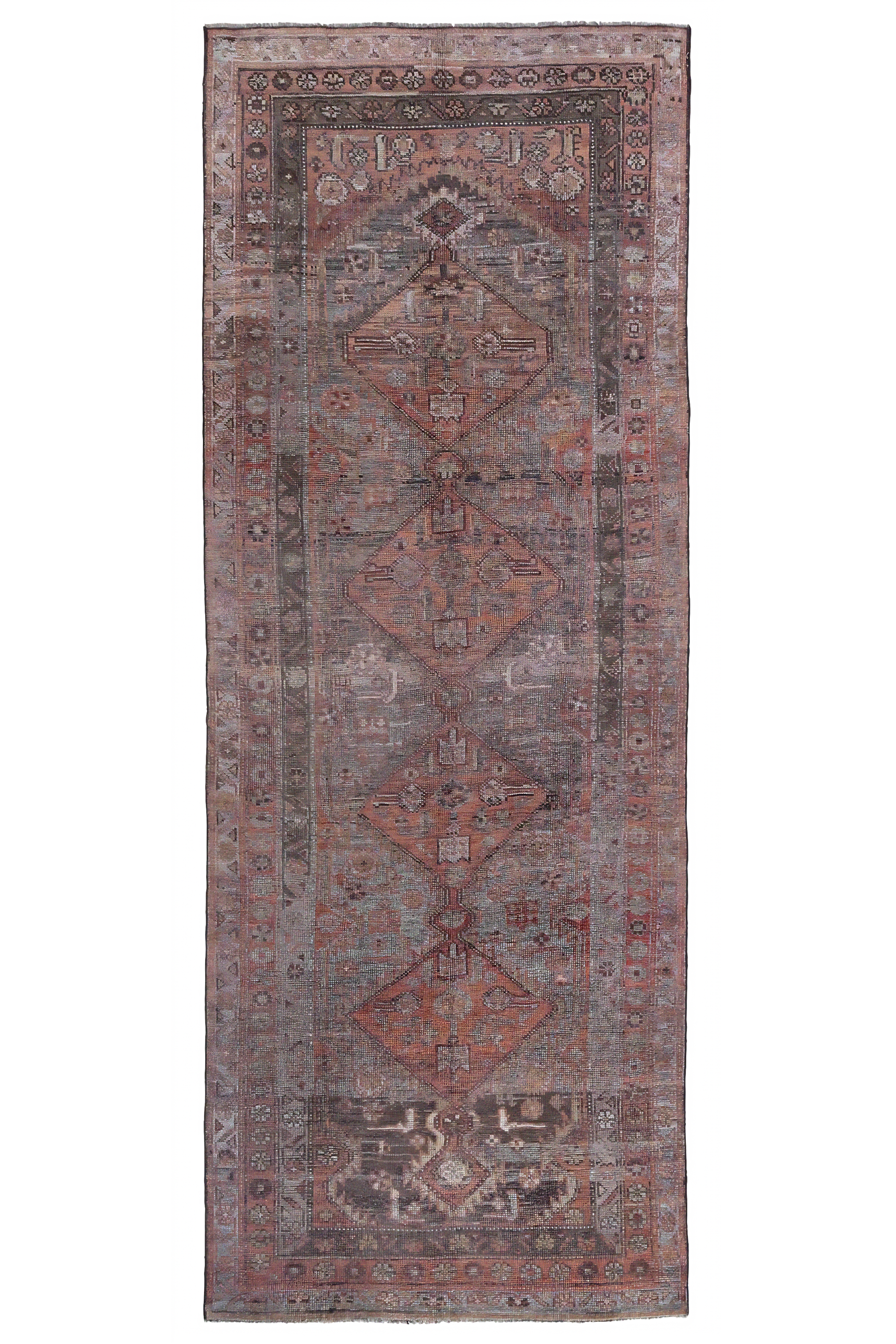 Antique Persian Azarbaijan Traditional Rug 96666